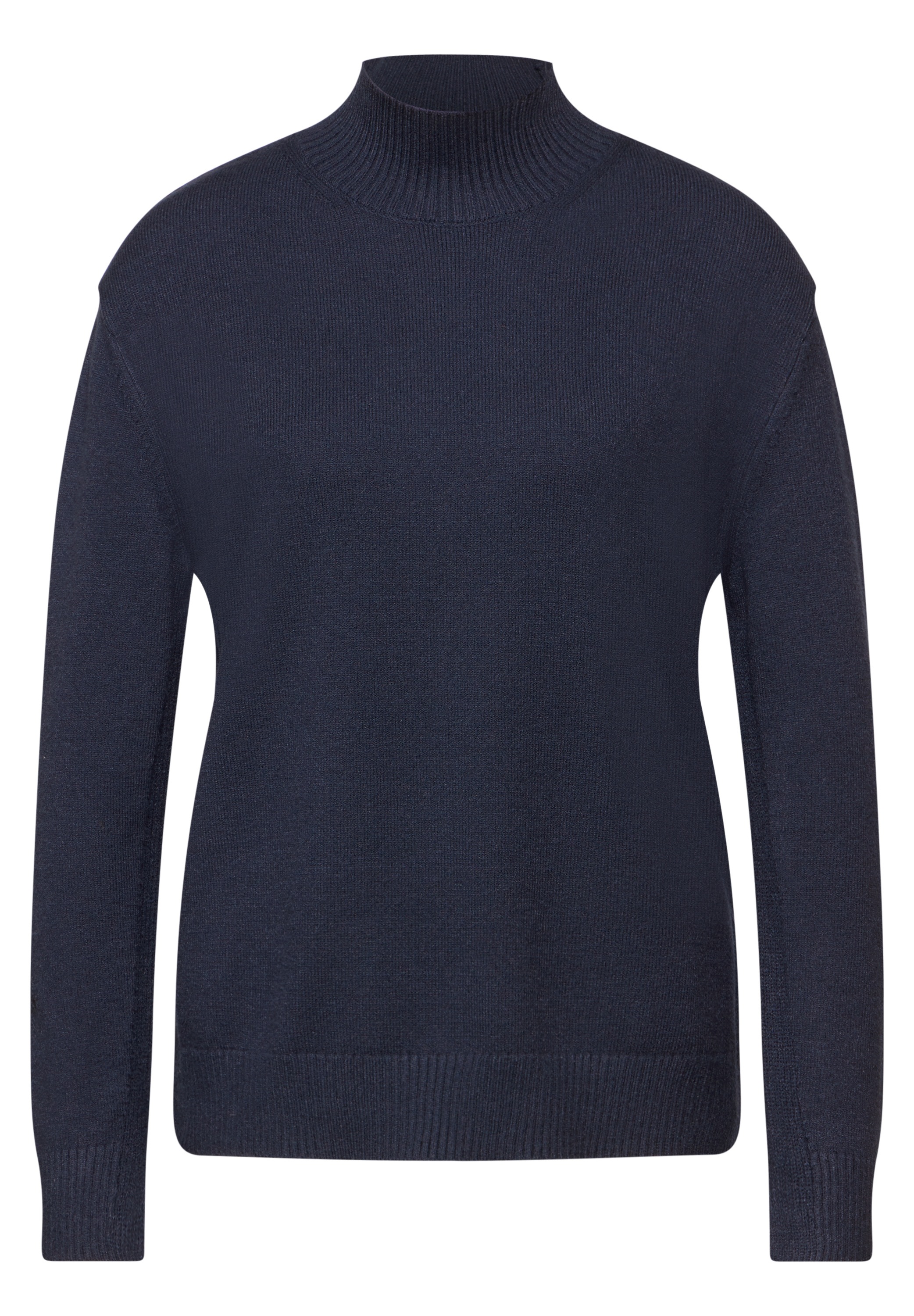 STREET ONE Strickpullover, im angenehmen Materialmix