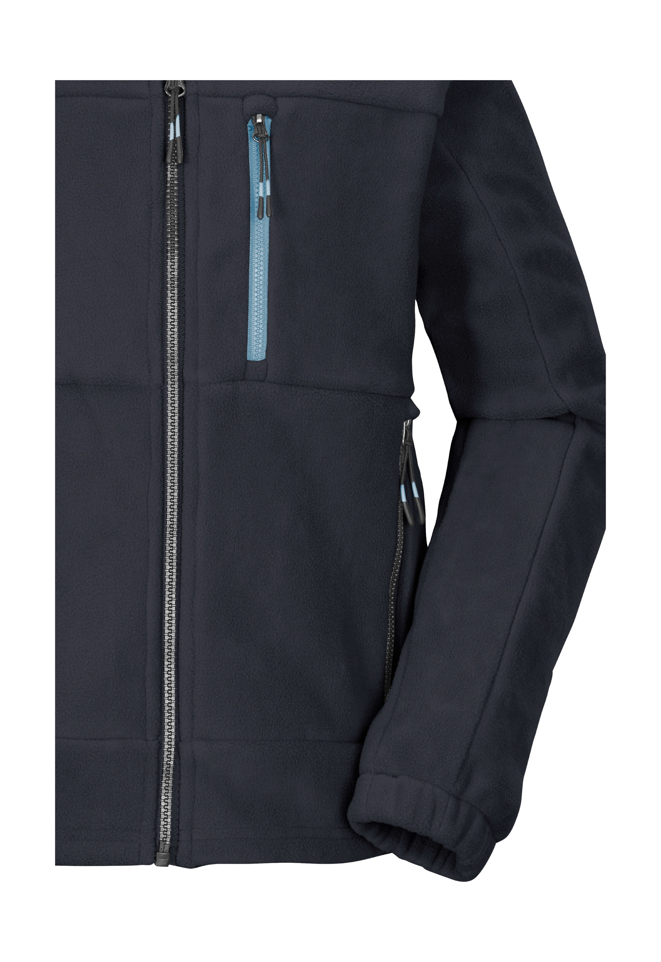 Killtec Fleecejacke »KOW 225 BYS FLC JCKT«, Kinder Fleecejacke mit Stehkragen, Kinnschutz und Reißverschlusstaschen
