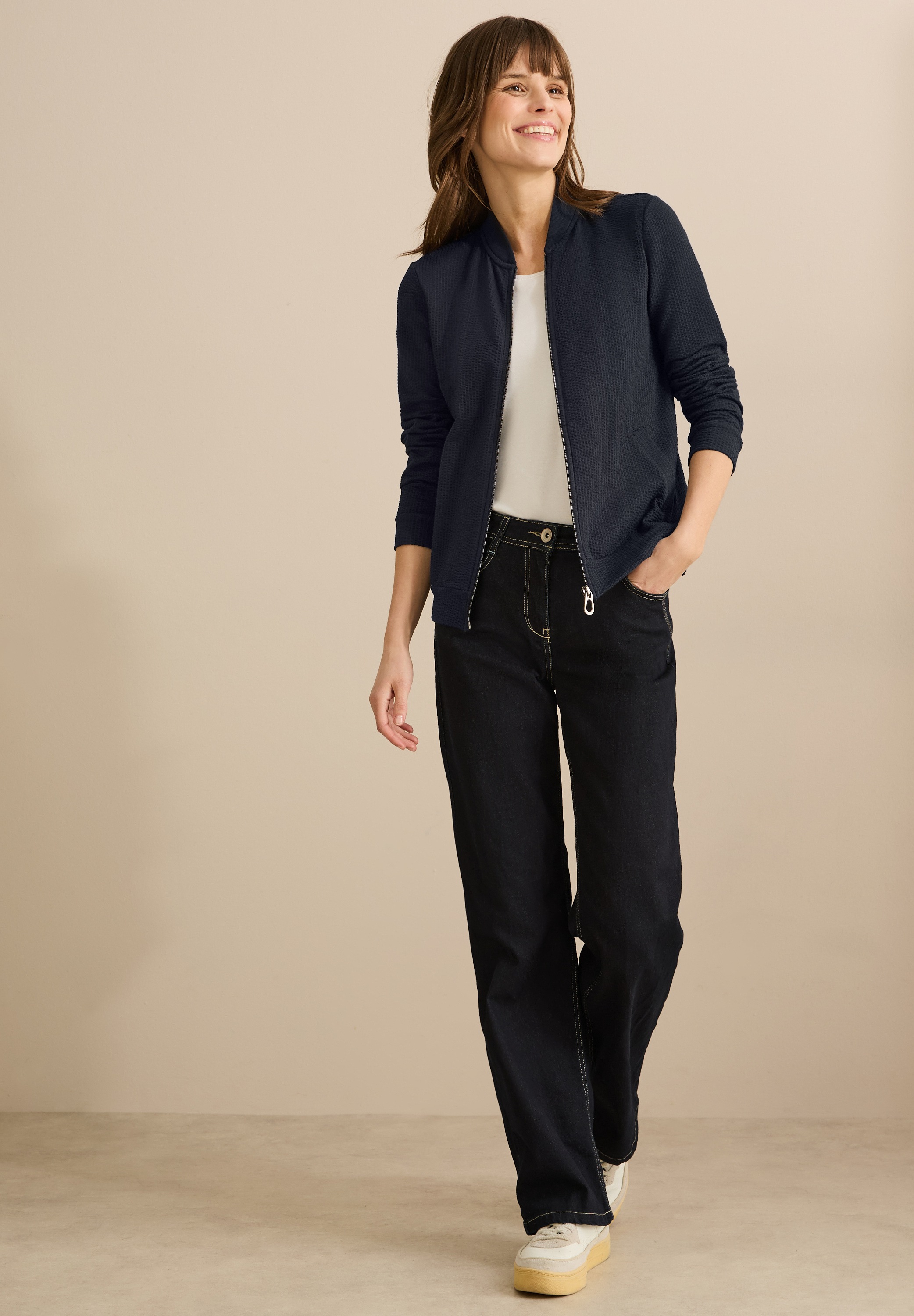 Thumbnail - Cecil Cardigan aus Baumwolle mit Stretchanteil