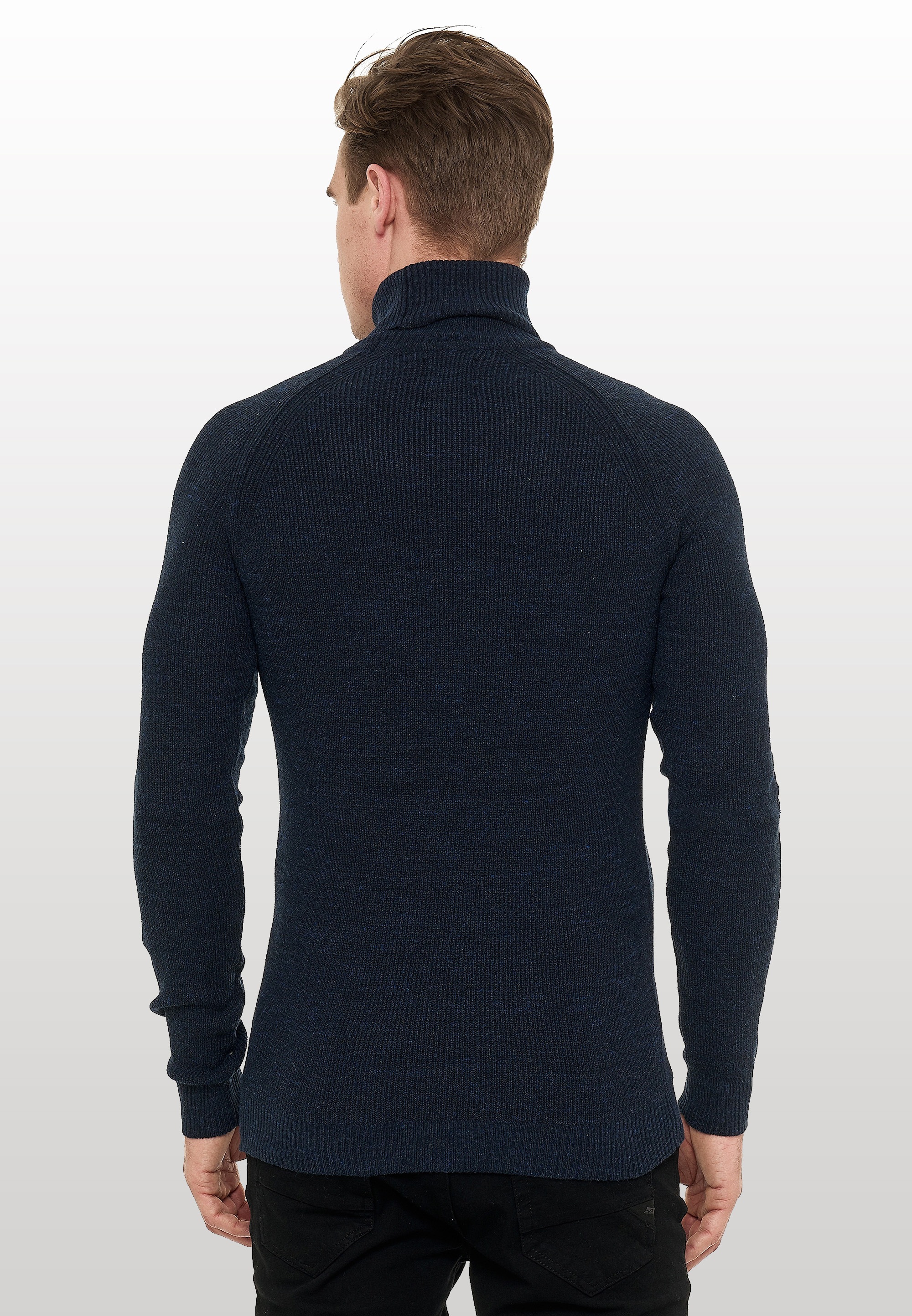 Rusty Neal Rollkragenpullover, mit stilvollem Hochkragen