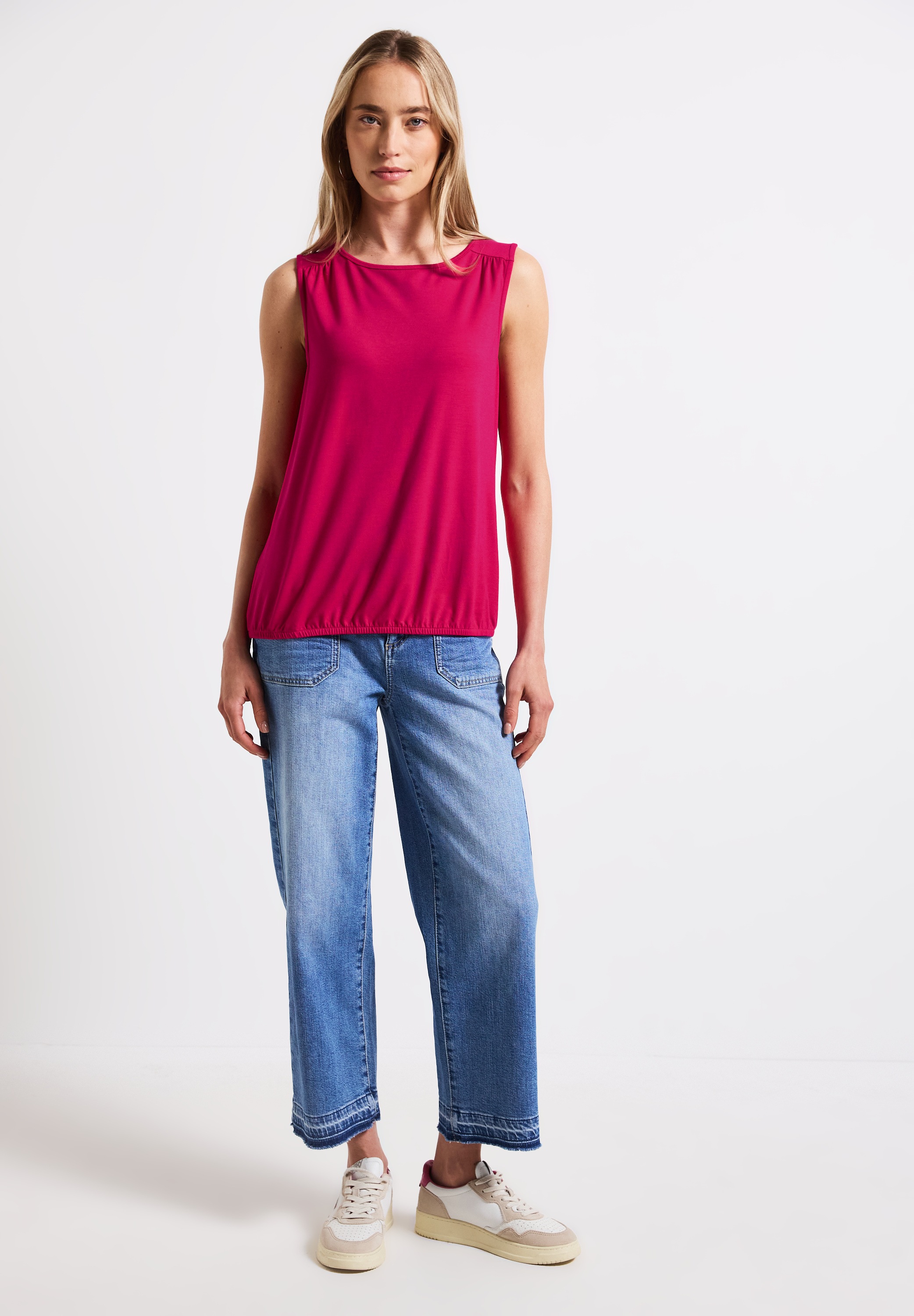 Thumbnail - STREET ONE 2-in-1-Top mit U-Boot-Ausschnitt