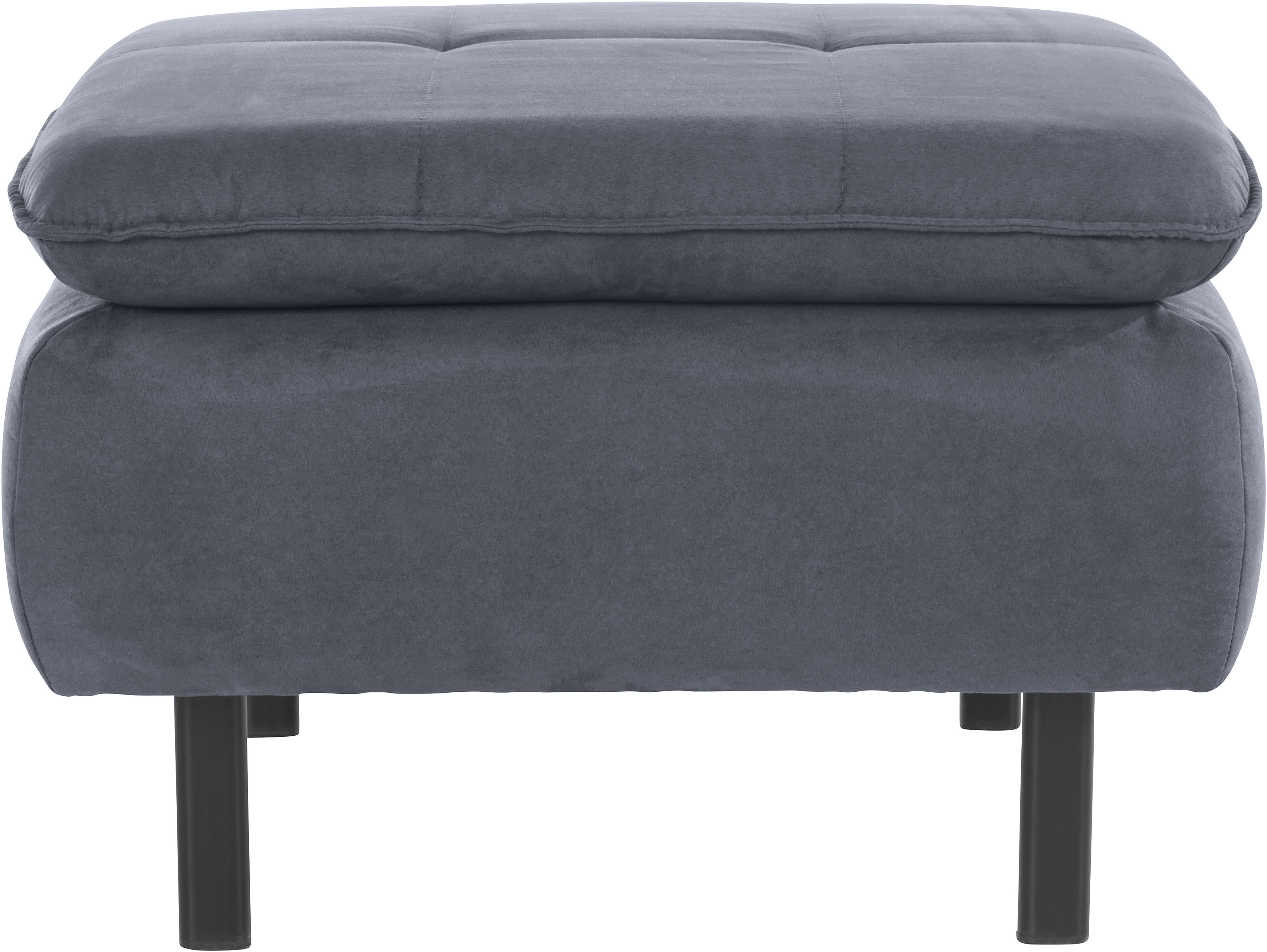 Thumbnail - Home affaire Polsterhocker "Birkholm" passend zur Serie "Birkholm", B/T/H: 65/65/44 cm