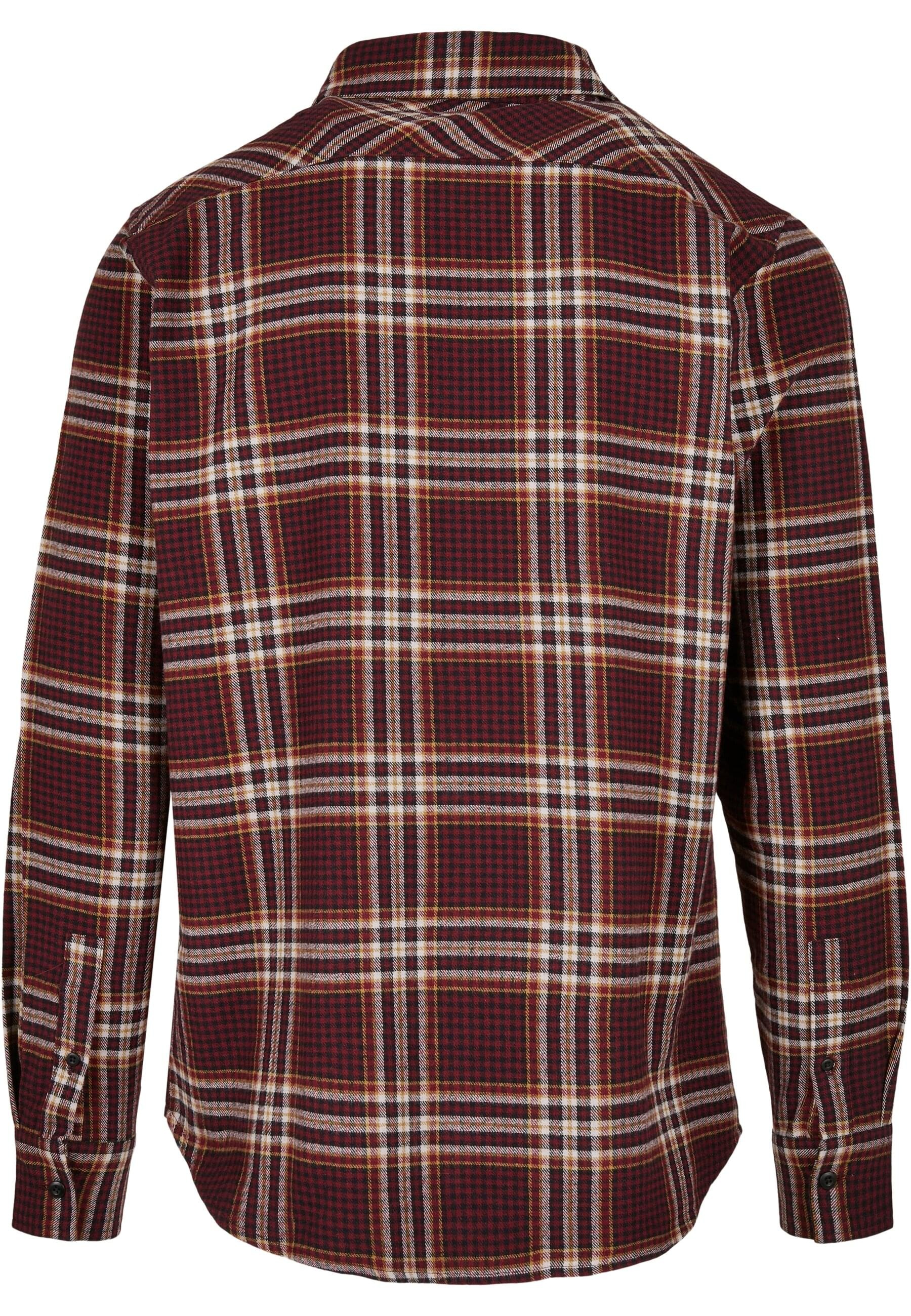 URBAN CLASSICS Langarm-Poloshirt "Urban Classics Herren Checked Campus Shir günstig online kaufen