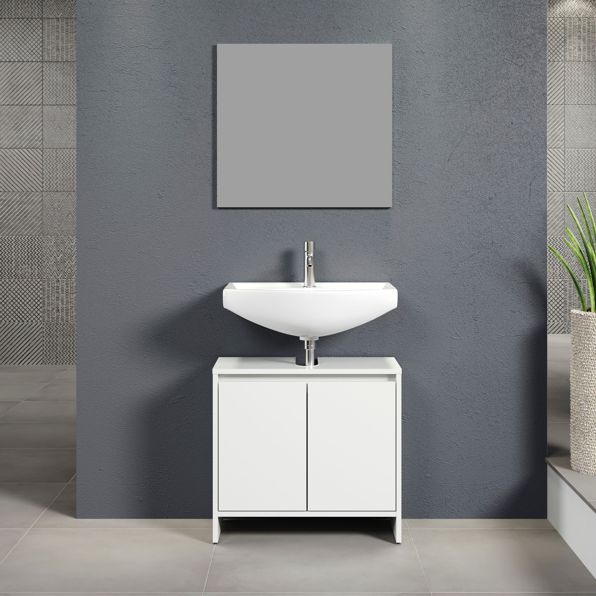 INOSIGN Badmöbel-Set "Banta" 2 Stk. tlg. günstig online kaufen