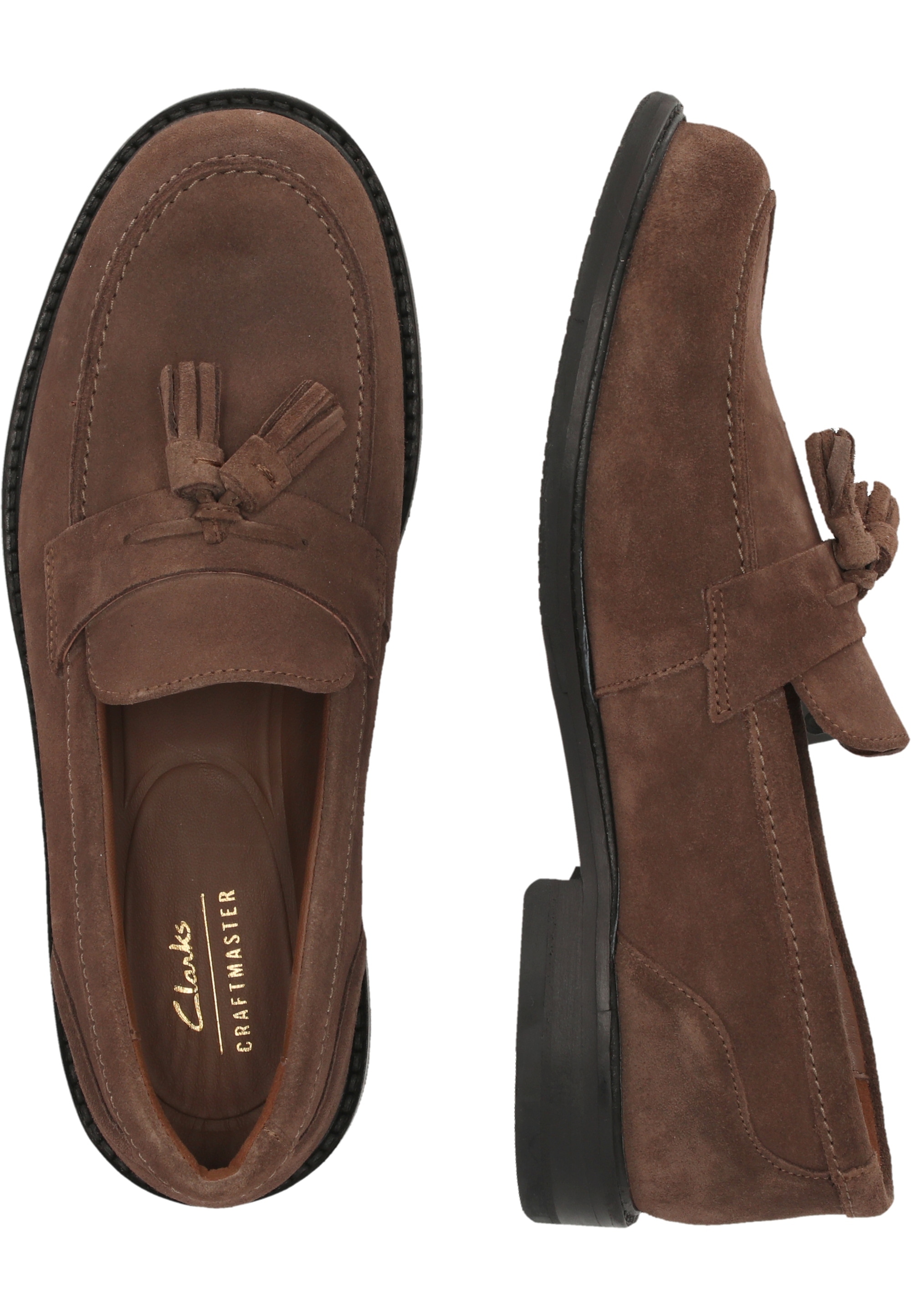 Clarks Mokassin »Craft Arlo«, im zeitlosen Look mit angenehmem Gehgefühl