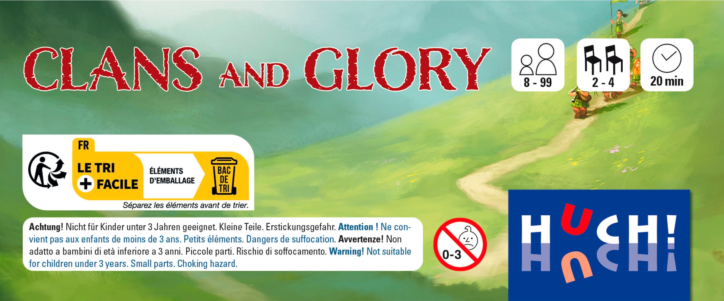 HUCH! Spiel »Clans and Glory«