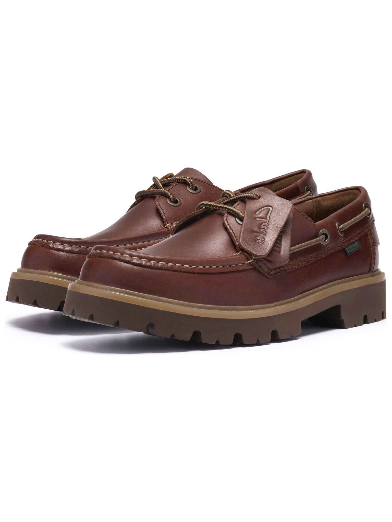 Clarks Originals Boat Shoes Brown Size 43 3