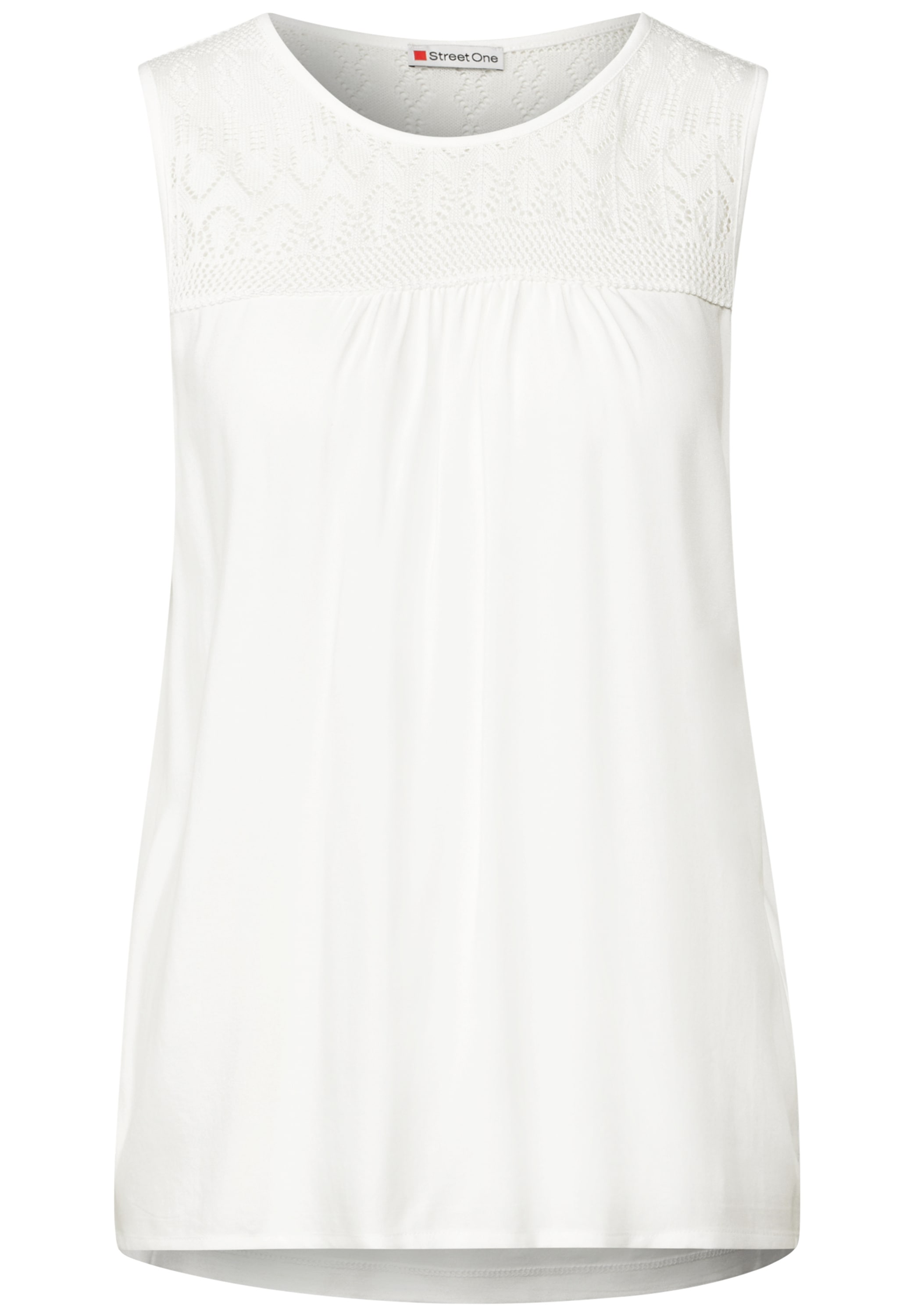 STREET ONE Shirttop, mit Ajour Details