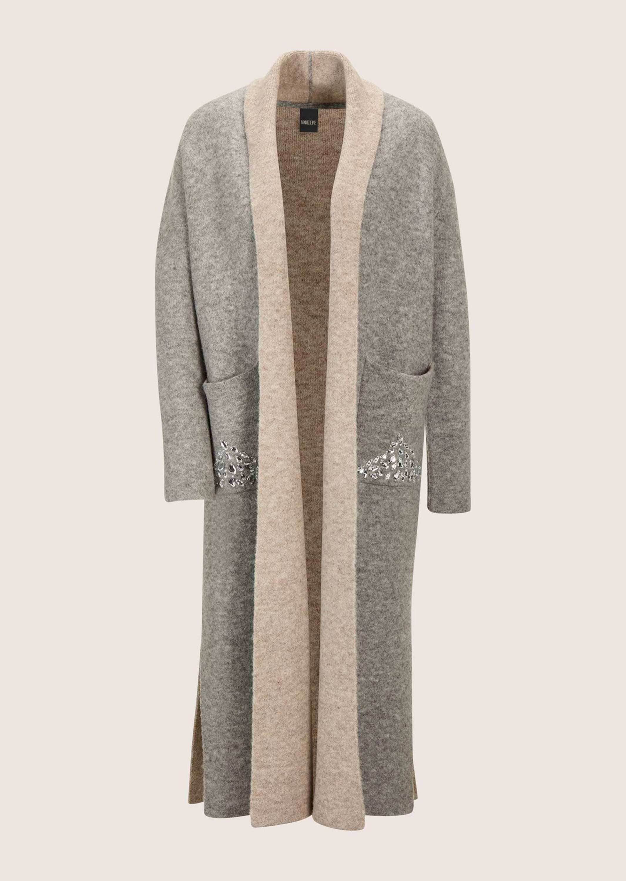 MADELEINE Langmantel "Strickmantel Doubleface-Mantel mit Schalkragen" Doubl günstig online kaufen