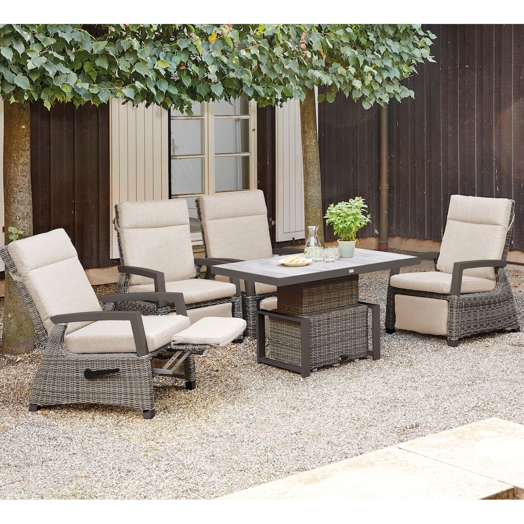 Siena Garden Gartenlounge-Set »Corido«, (Set, 8 tlg.)