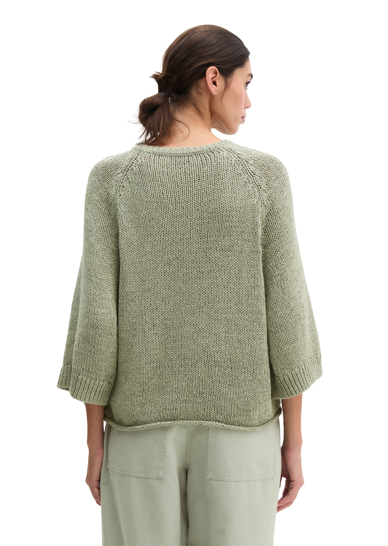 Thumbnail - Marc OPolo Rundhalspullover "aus Bändchengarn"