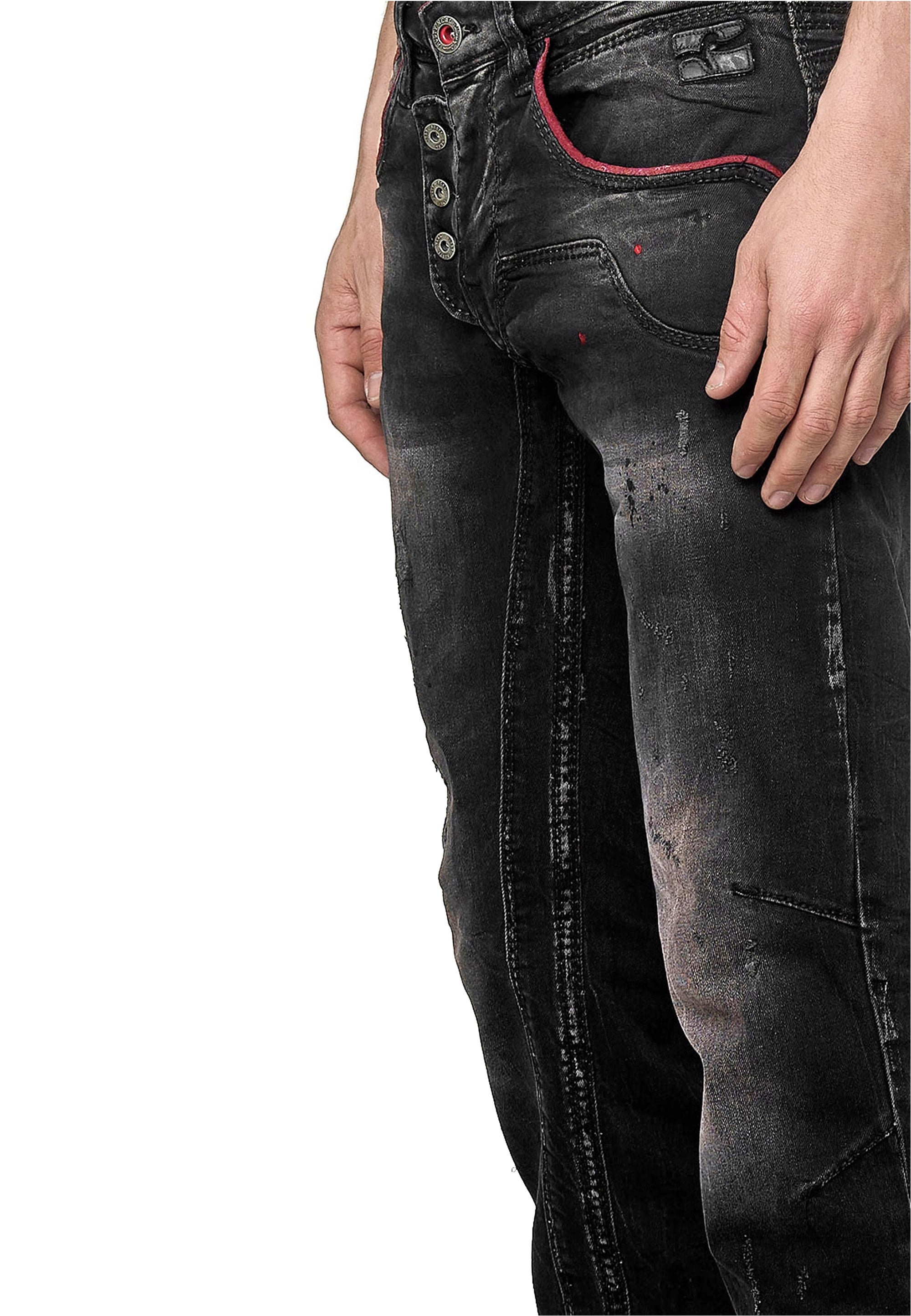 Rusty Neal Bequeme Jeans, in geradem Schnitt