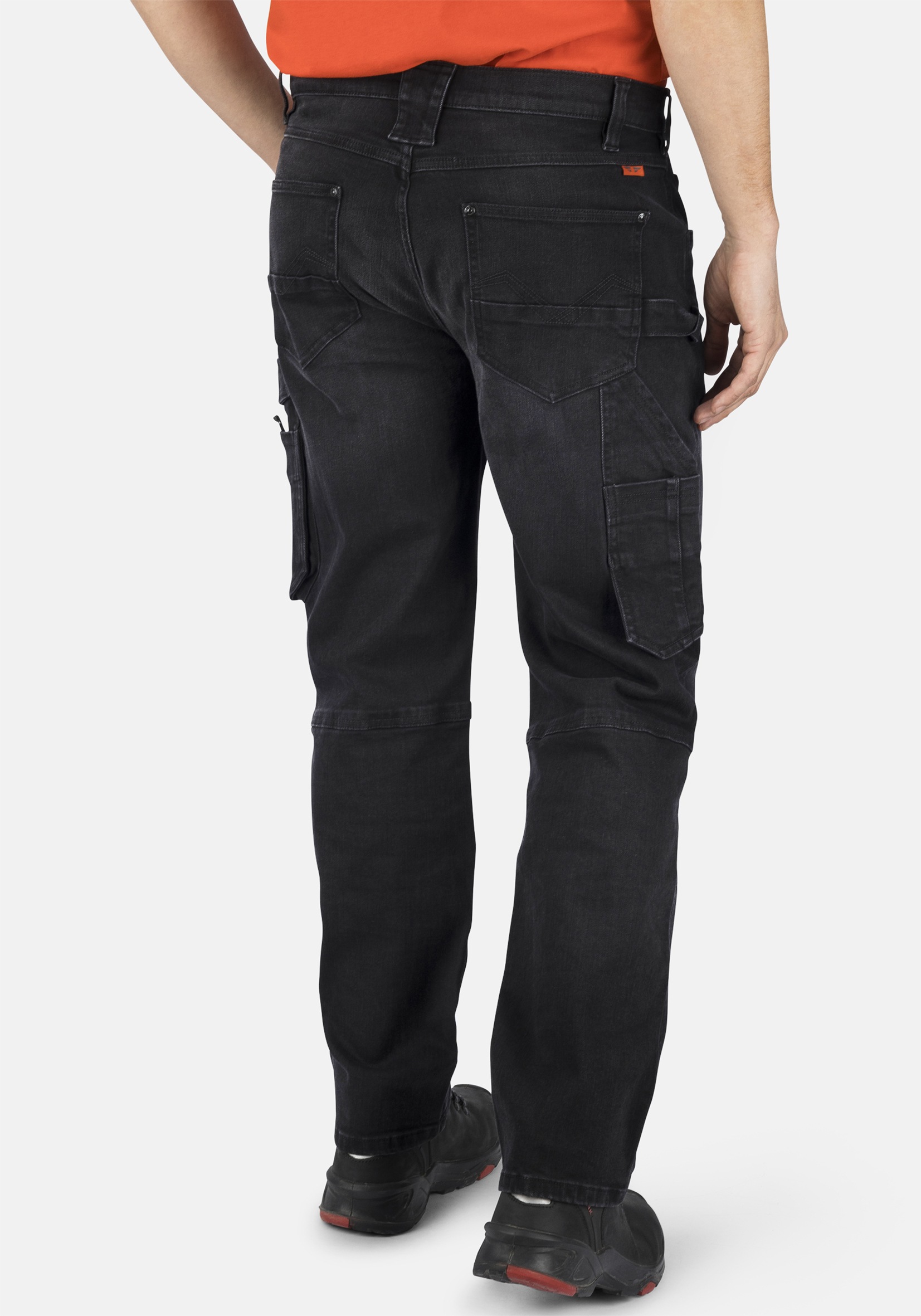 HERO by John Medoox Workerjeans »CALGARY Denim Basic Workwear Arbeits-Cargojeans« Arbeits-Cargojeans Denim / Jeansfür Herren