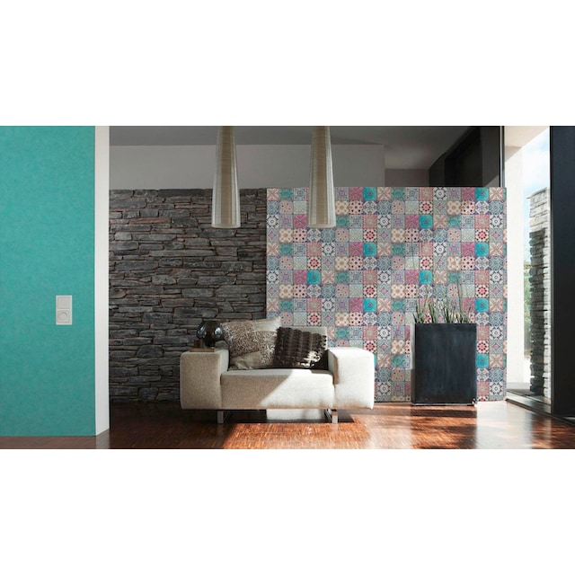 living walls Vliestapete »Neue Bude 2.0«, glänzend-matt-uni-einfarbig, Uni  Tapete Einfarbig auf Raten | BAUR