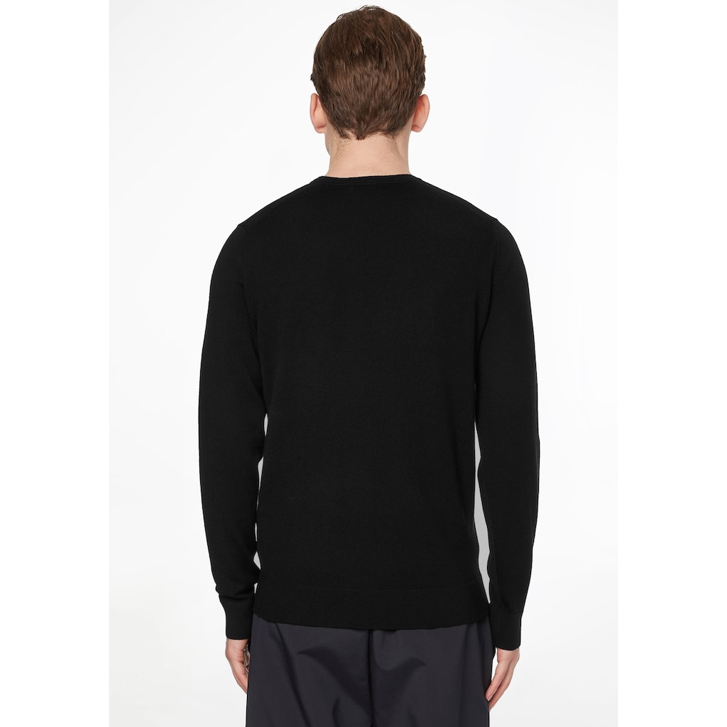 Calvin Klein Rundhalspullover »SUPERIOR WOOL CREW NECK SWEATER«