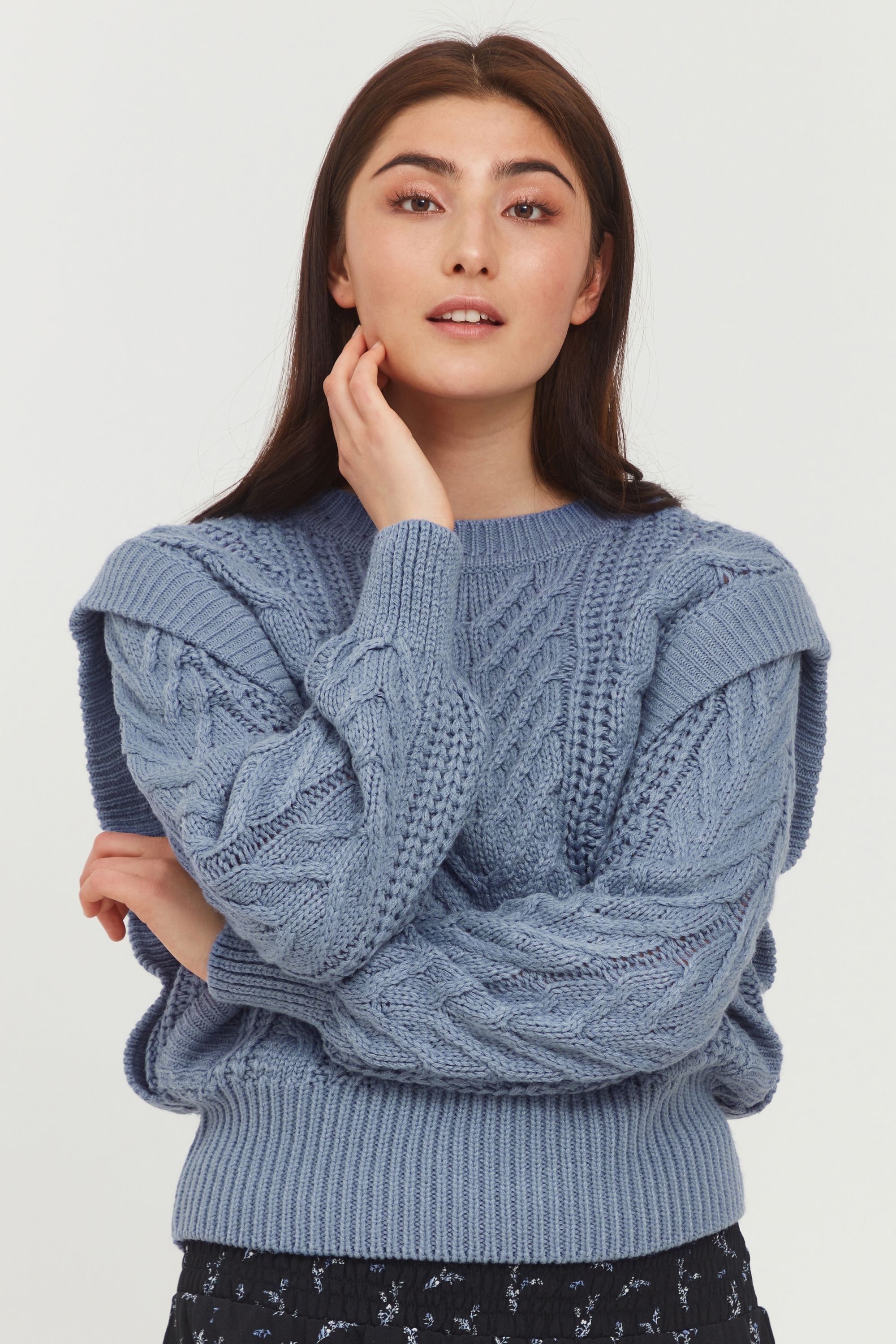 b.young Strickpullover »Strickpullover BYOtinka«