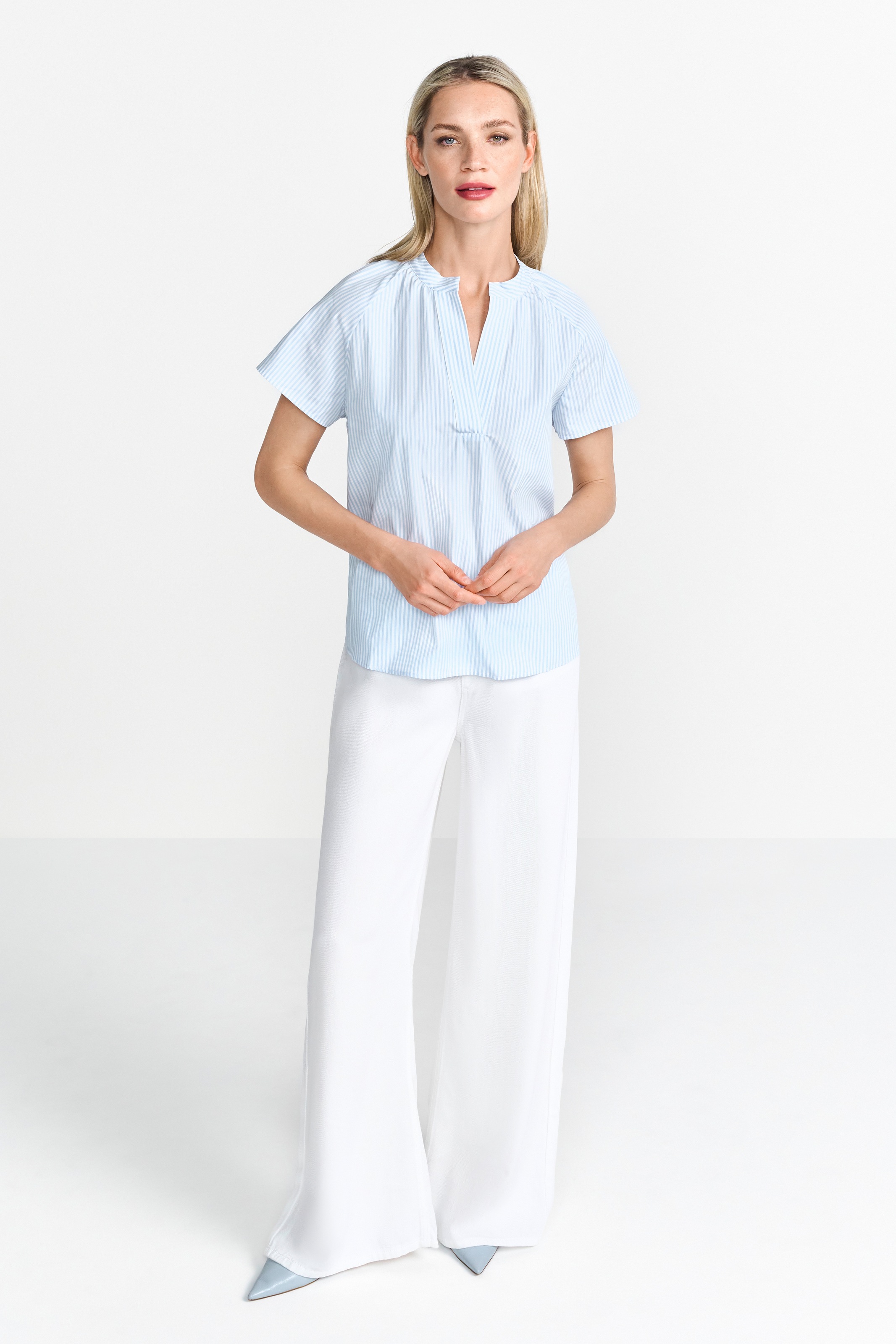 Thumbnail - RICHROYAL Blusentop Mit V-Ausschnitt