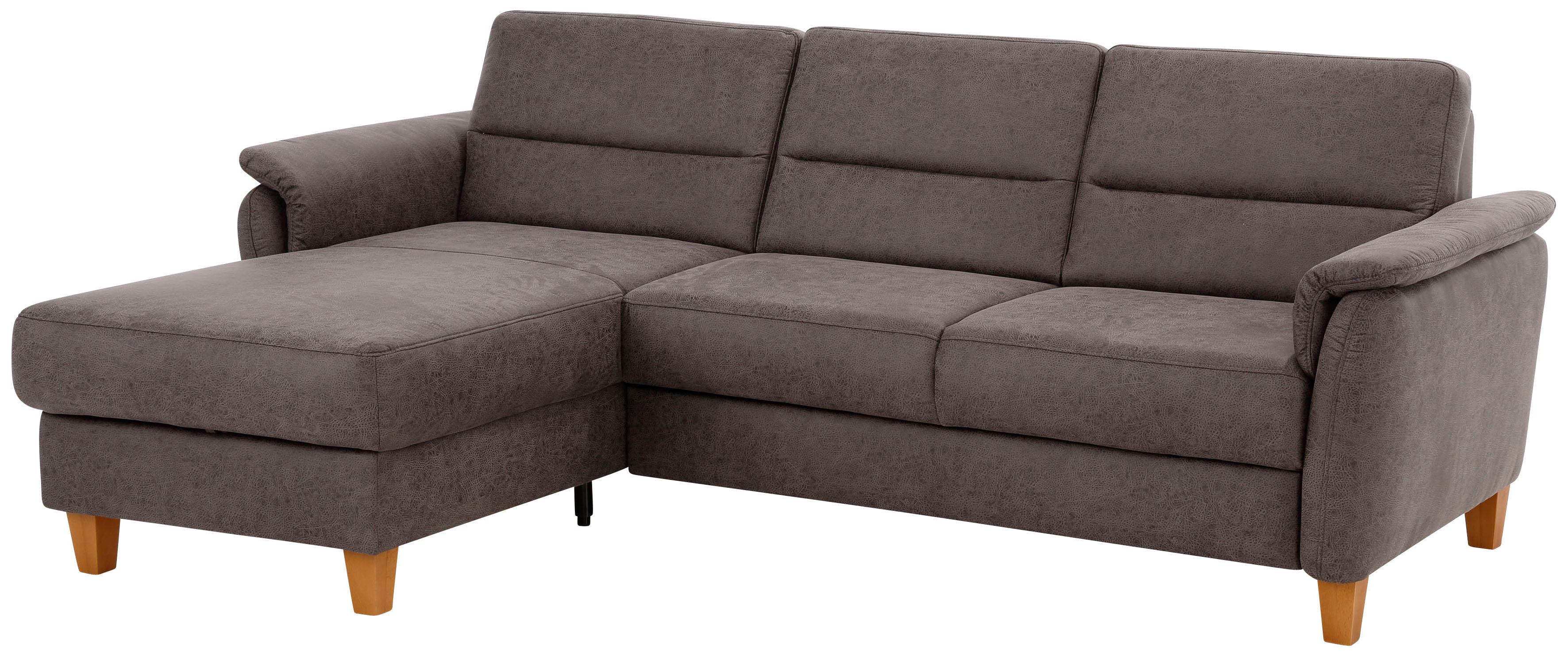 Home affaire Ecksofa "Palmera L-Form, B: 244 cm - OTTO. Verlässliche Qualität." optional Schlaffunktion & Bettkasten, Federkern