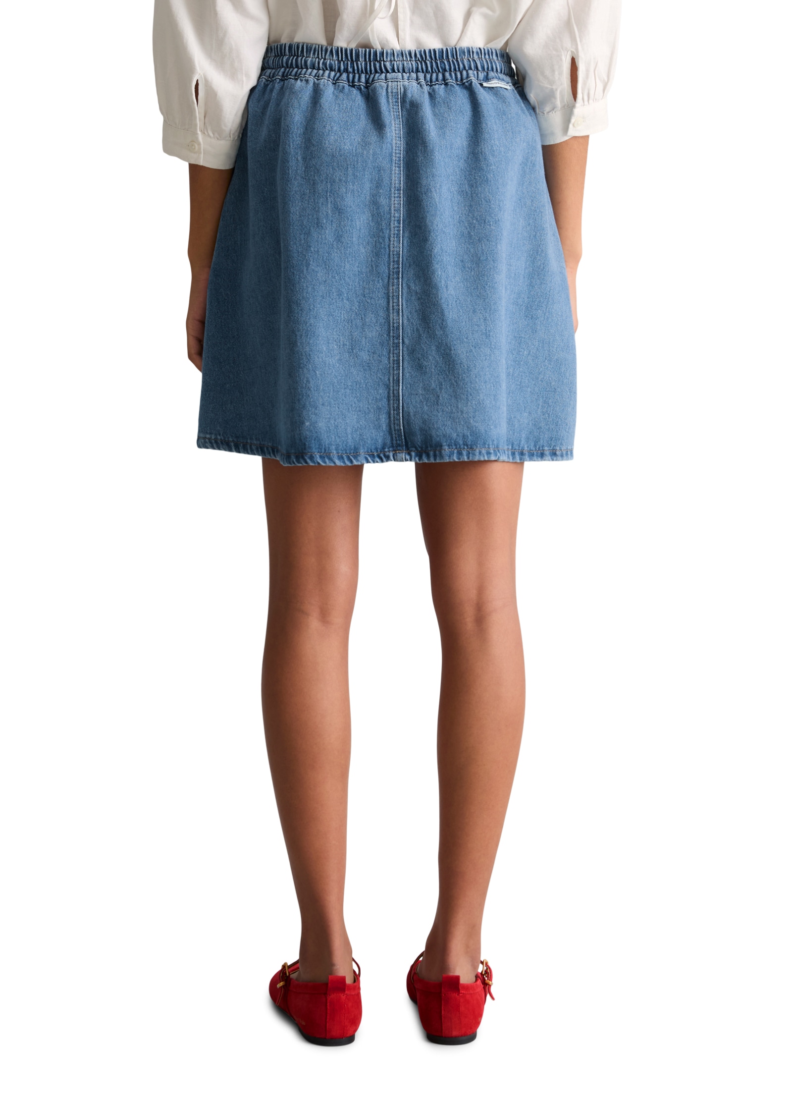 Marc O'Polo DENIM Jeansrock A-Shape aus reinem Organic Cotton