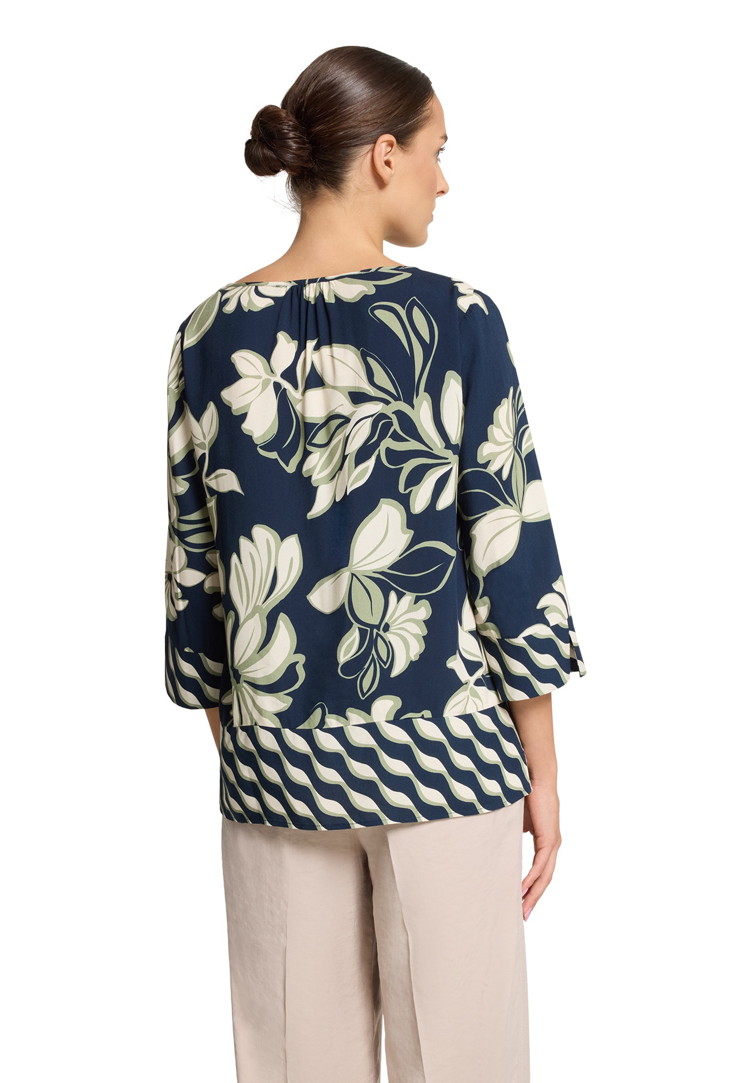Betty Barclay Schlupfbluse »Betty Barclay Damen Schlupfbluse mit Rundhalsausschnitt«