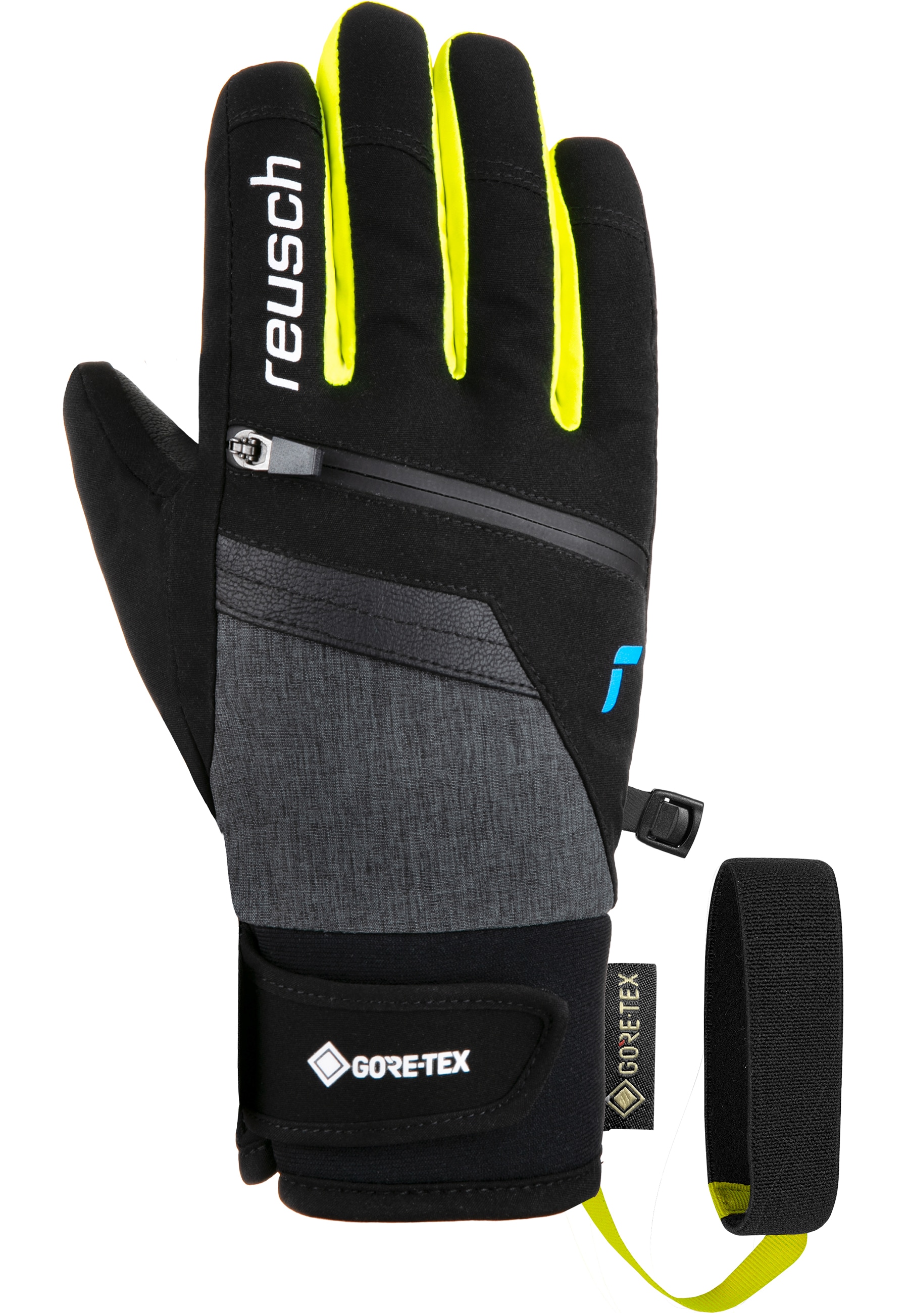 »Travis BAUR Design in | Reusch Junior«, Skihandschuhe sportlichem GORE-TEX