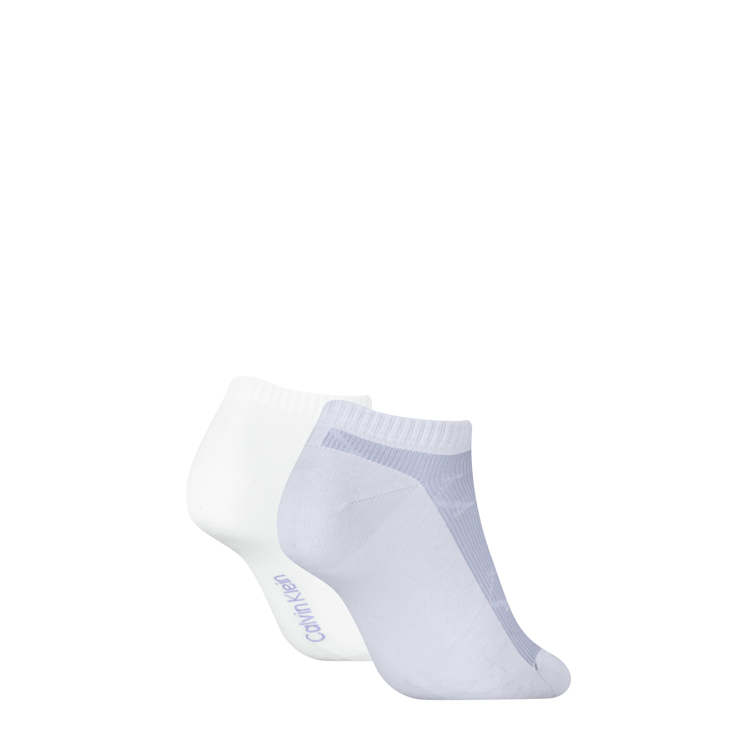 Calvin Klein Jeans Socken »CKJ WOMEN SNEAKER 2P AO SHADOW RIB«, (2 Paar), mit dezentem Logo-Print