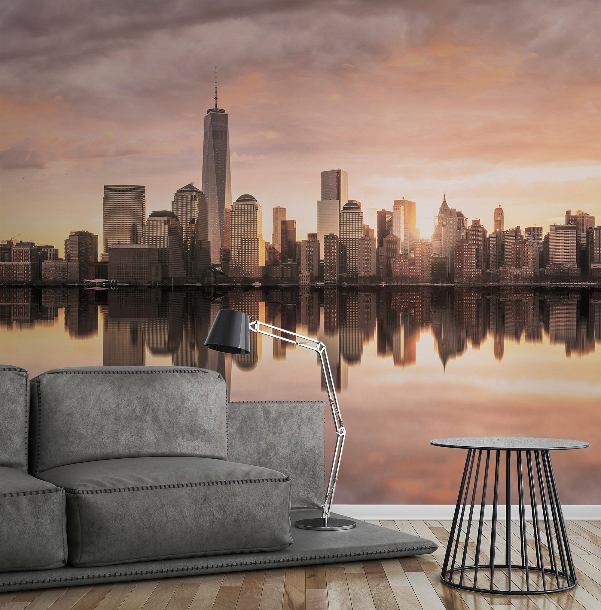 living walls Fototapete »Designwalls Skyline New York 2«, Vlies, Wand, Schräge, Decke