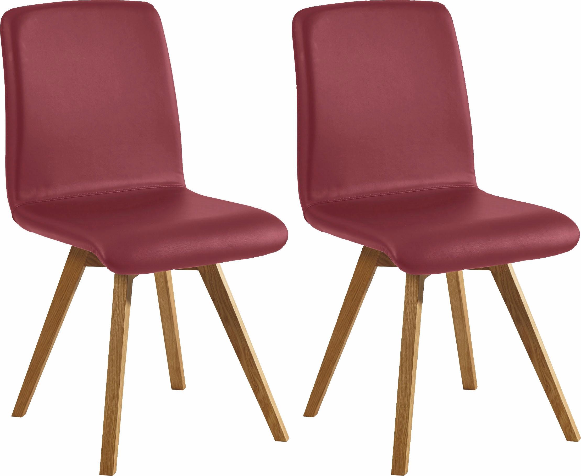 massivline&more 4-Fußstuhl "Karla" (Set) 2 Stk.Gestell aus Massivholz günstig online kaufen