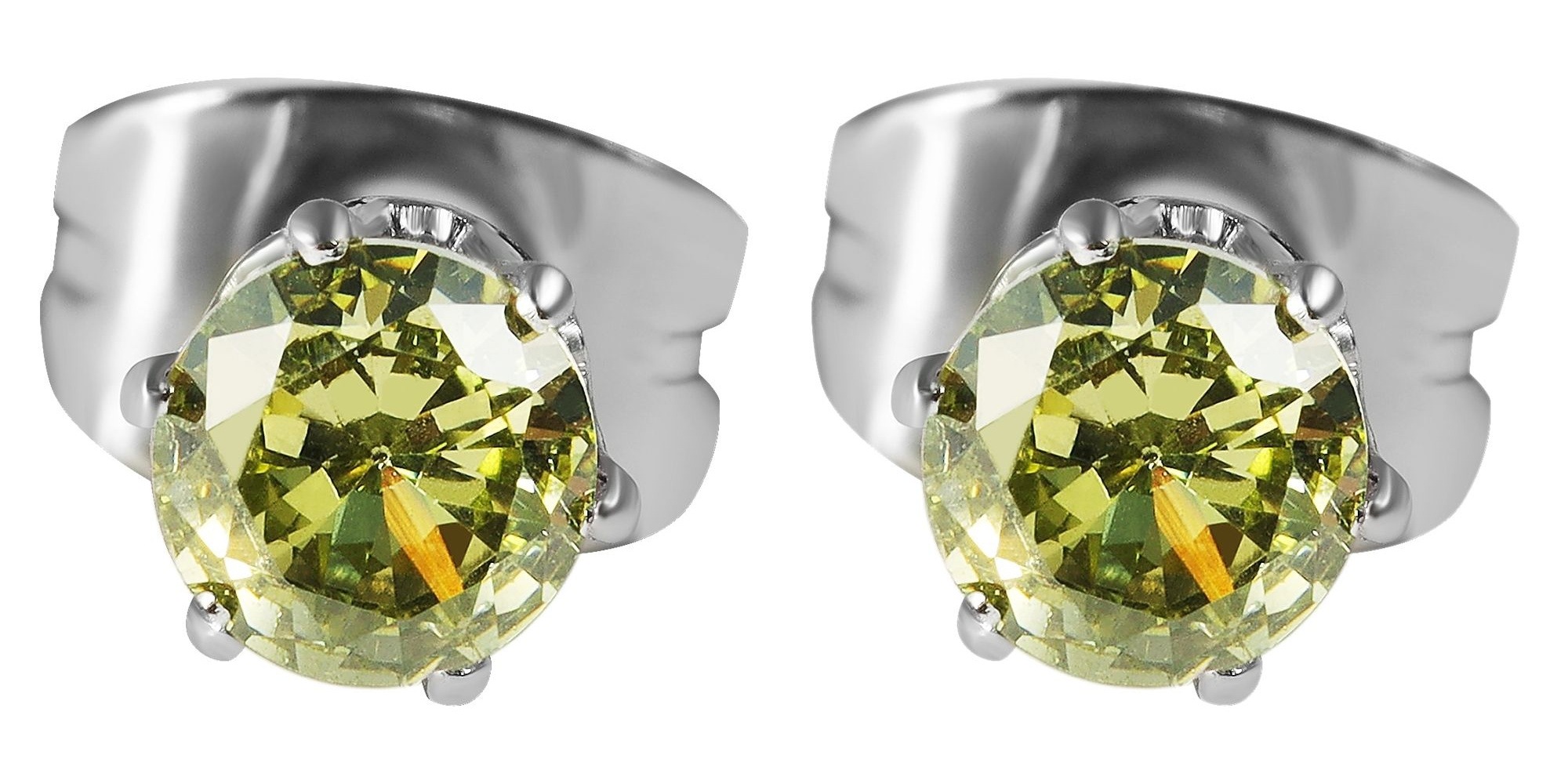 Adelia´s Paar Ohrhänger "Damen Ohrringe – Ohrstecker aus Edelstahl mit Zirk günstig online kaufen