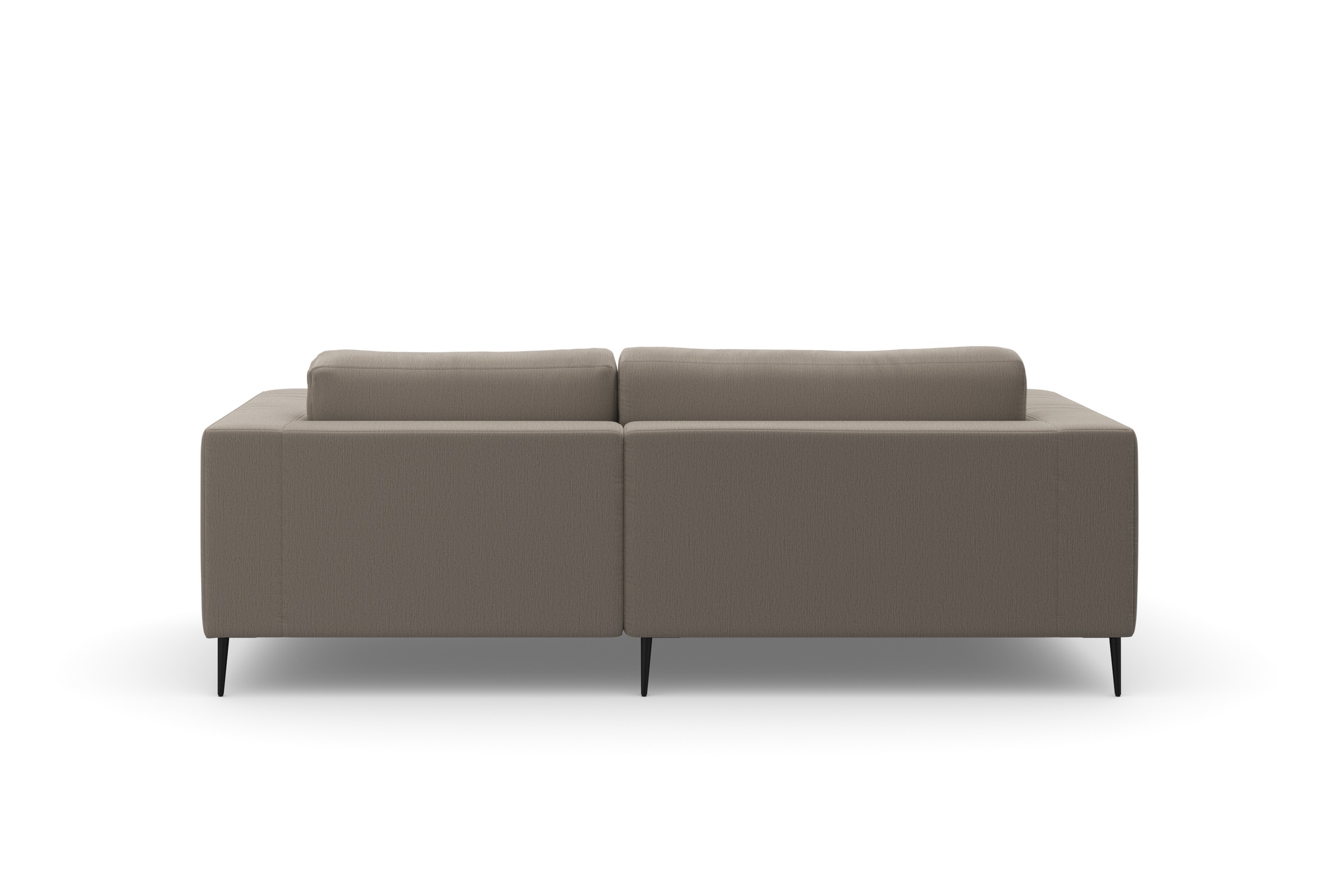 DOMO collection Ecksofa »Modica kompakt und elegant, Breite 244, L-Form«, moderne Optik mit extrabreiter Recamiere, auch in Cord