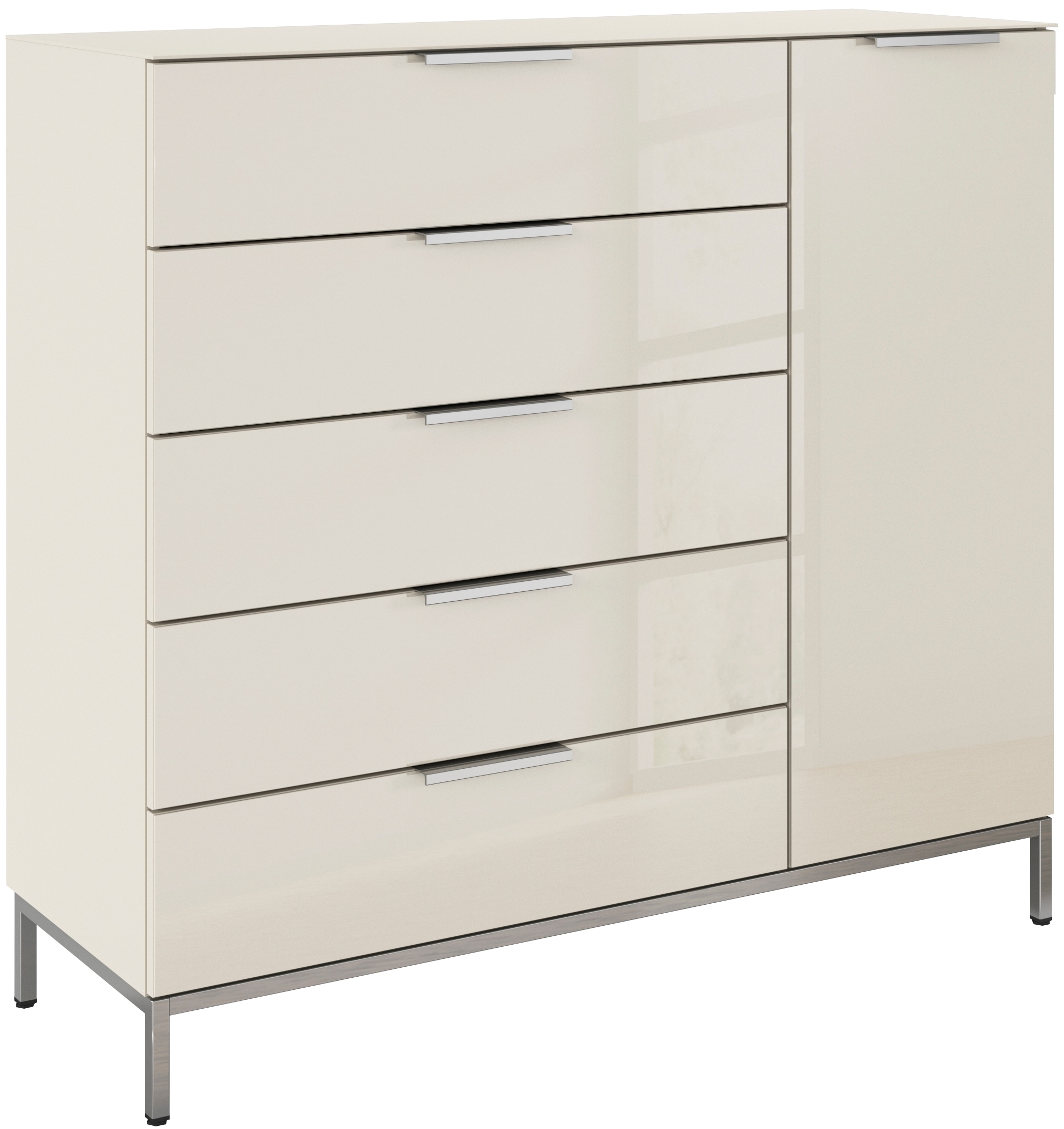 rauch Kombikommode "Kommode Türkommode Sideboard Kombikommode FLIPP mit Gla günstig online kaufen