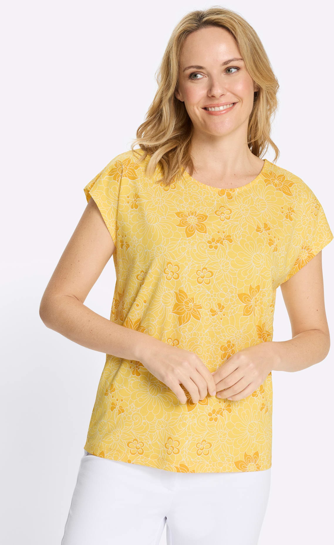 Classic Basics Kurzarmshirt "Rundhals-Shirt", 1 tlg. günstig online kaufen