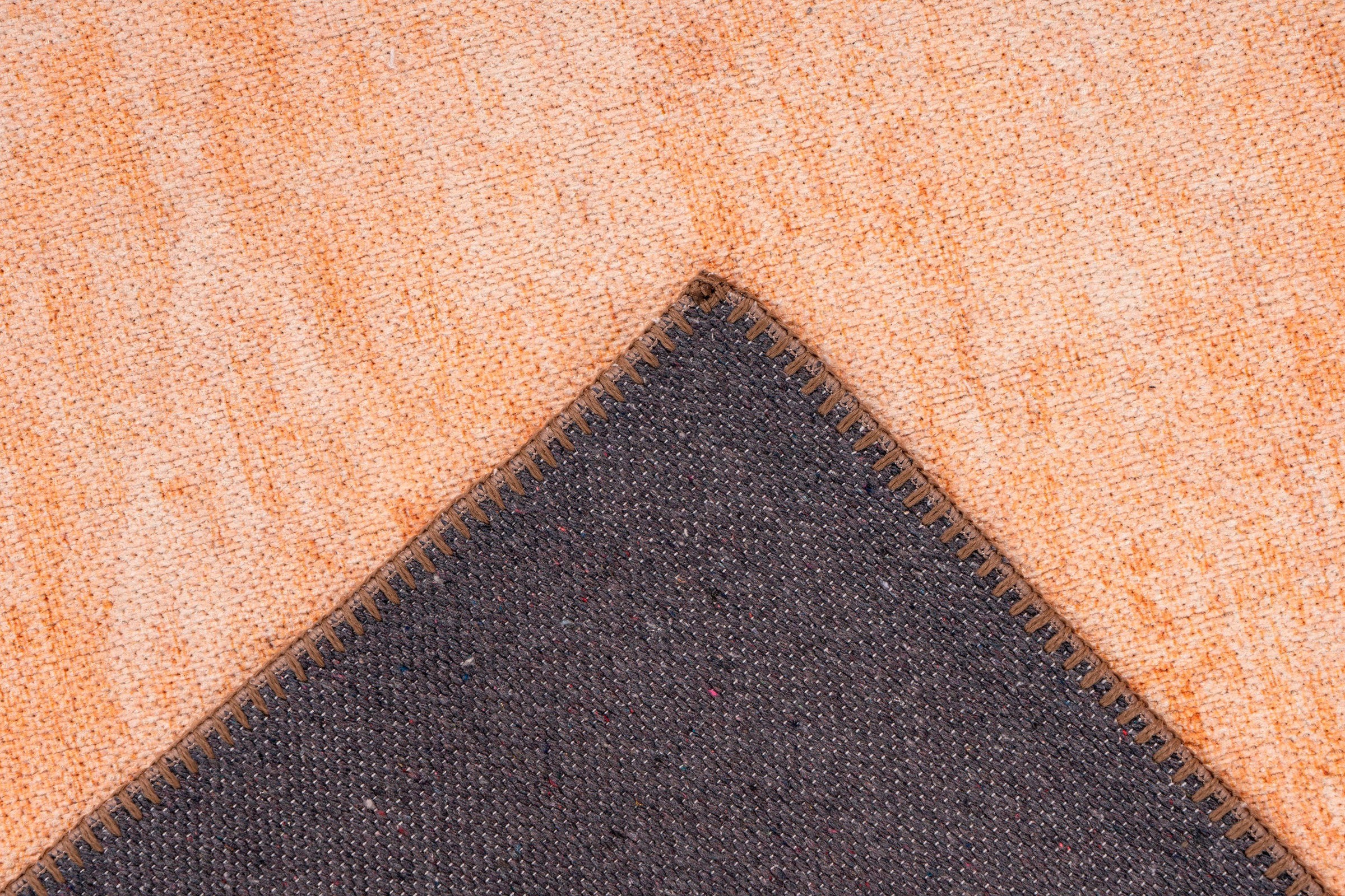 calo-deluxe Teppich »Ramses 808«, rechteckig, 6 mm Höhe, Flachgewebe, melierte Optik, Wohnzimmer