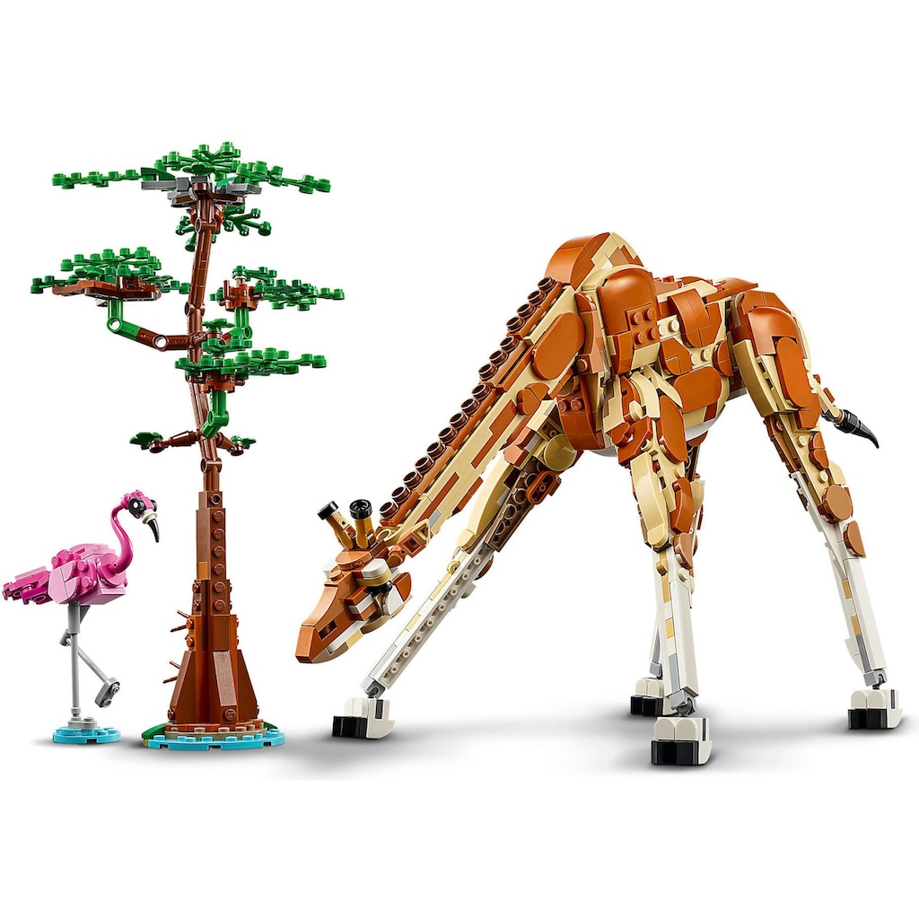 LEGO® Konstruktionsspielsteine »Tiersafari (31150), LEGO Creator 3in1«, (780 St.), Made in Europe