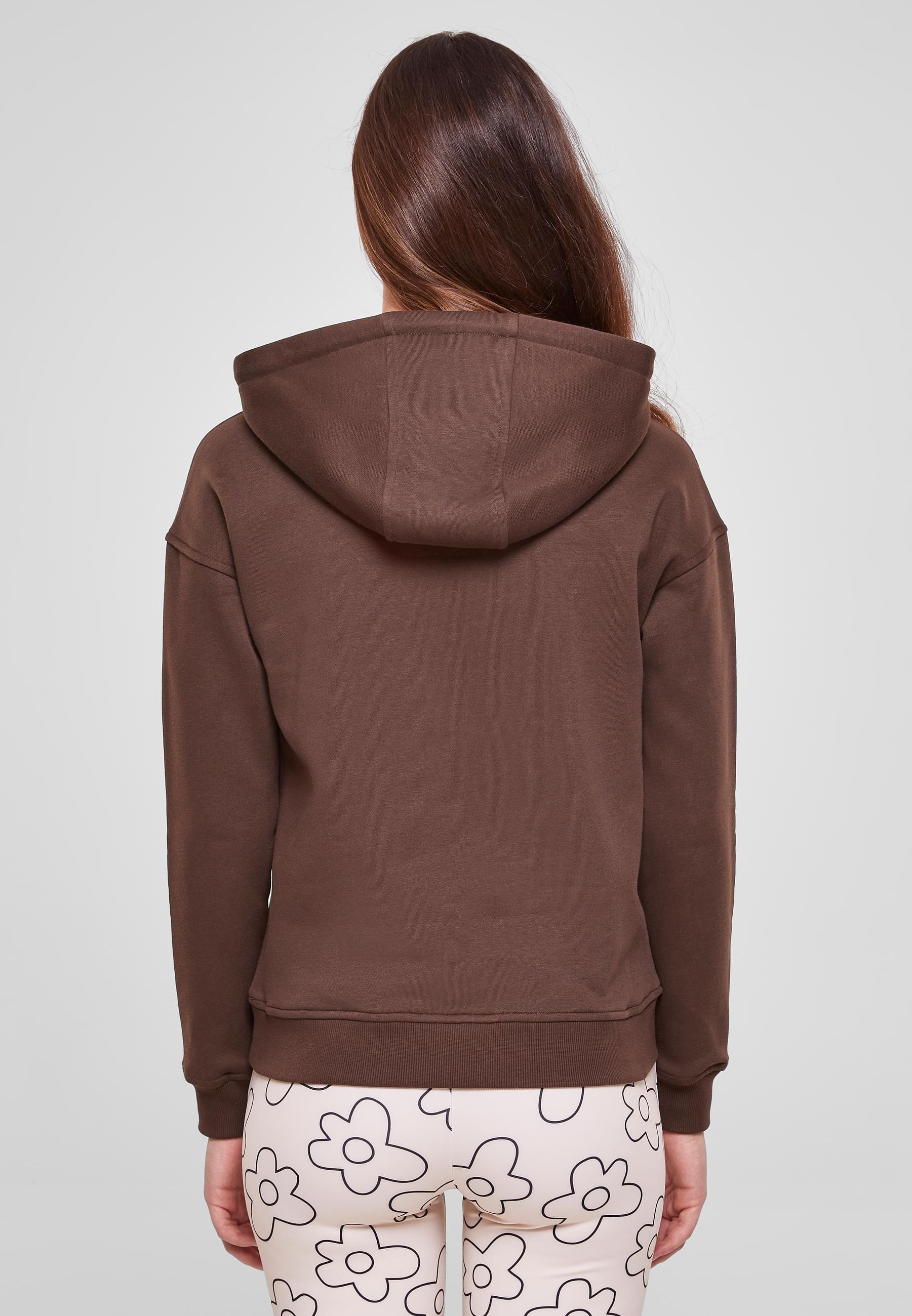 URBAN CLASSICS Rundhalspullover »Urban Classics Damen Ladies Hoody«, (1 tlg.)