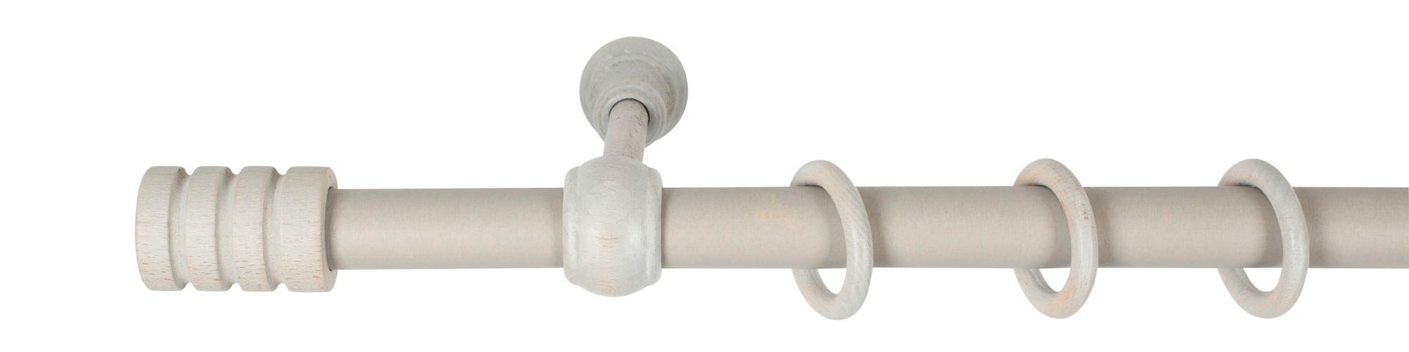 SN DECO GROUP Gardinenstange »Pisa«, 1 läufig-läufig, Fixmaß