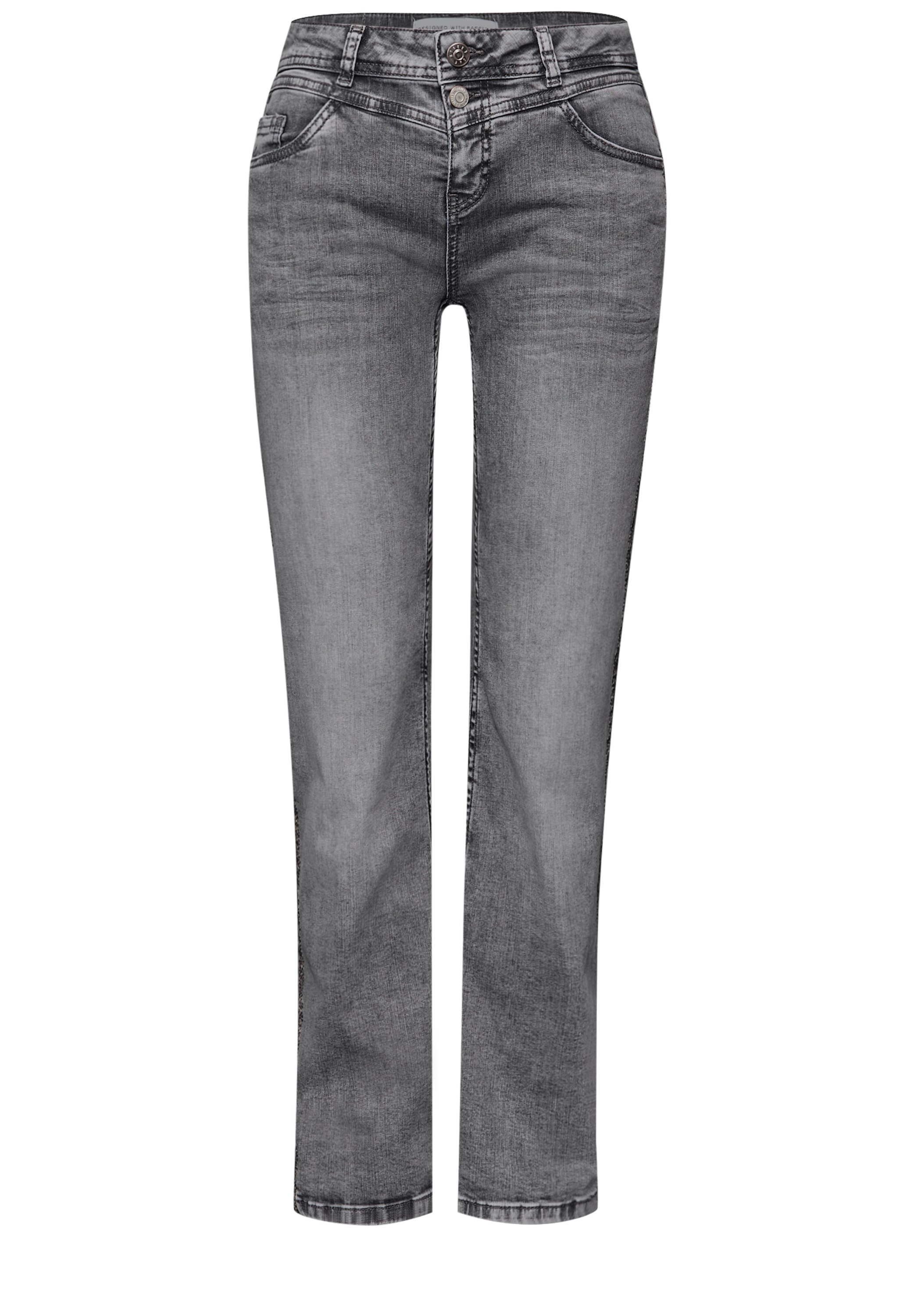 STREET ONE Comfort-fit-Jeans Middle Waist