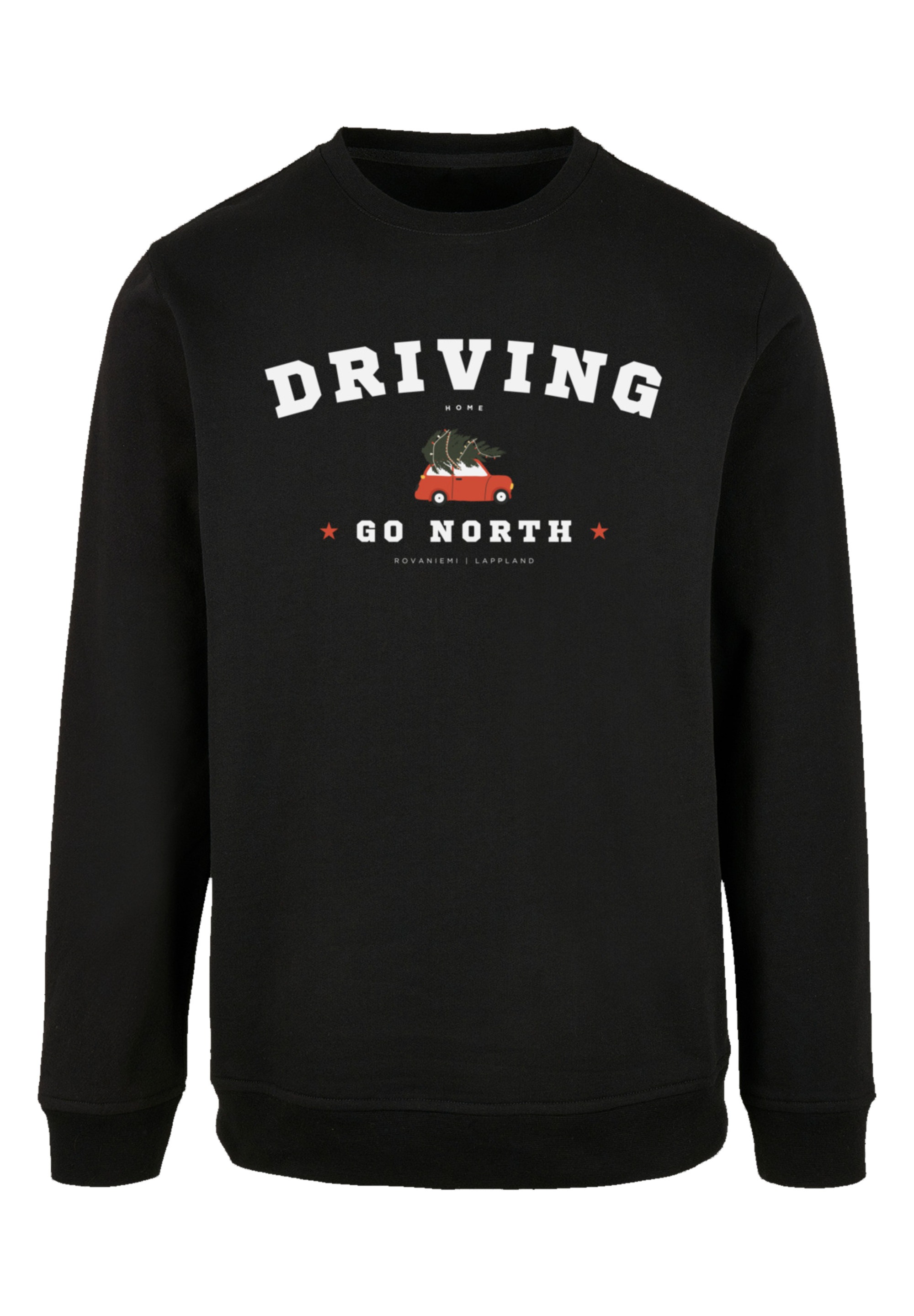 F4NT4STIC Sweatshirt »Driving Home Weihnachten«, Weihnachten, Geschenk, Logo