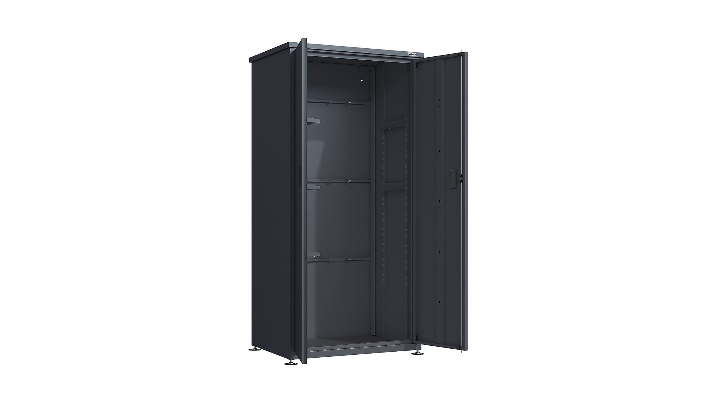 weka Geräteschrank »Gary 2« Metall pulverbeschichtet, BxTxH: 90x65x186 cm