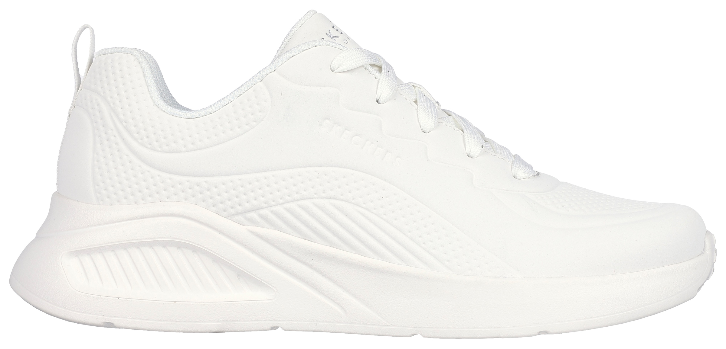 Skechers Sneaker »UNO LITE«, Freizeitschuh, Halbschuh, Schnürschuh im monochromen Look