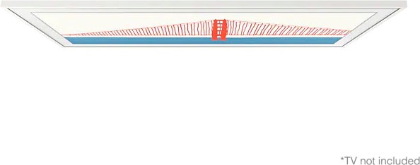 Samsung Rahmen »50" Frame Rahmen Modern Weiß (2021)«