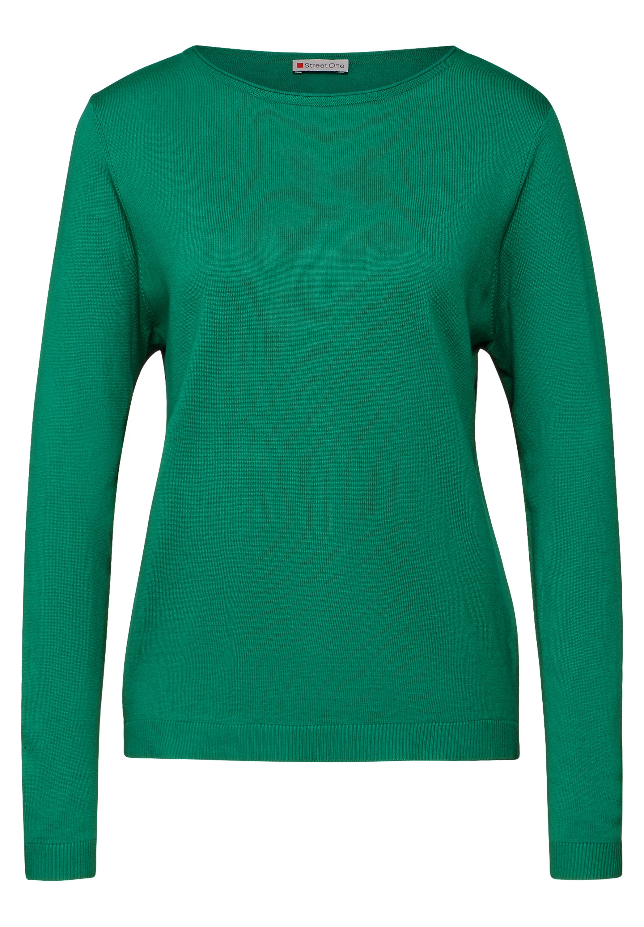 STREET ONE Strickpullover, mit U-Boot-Ausschnitt