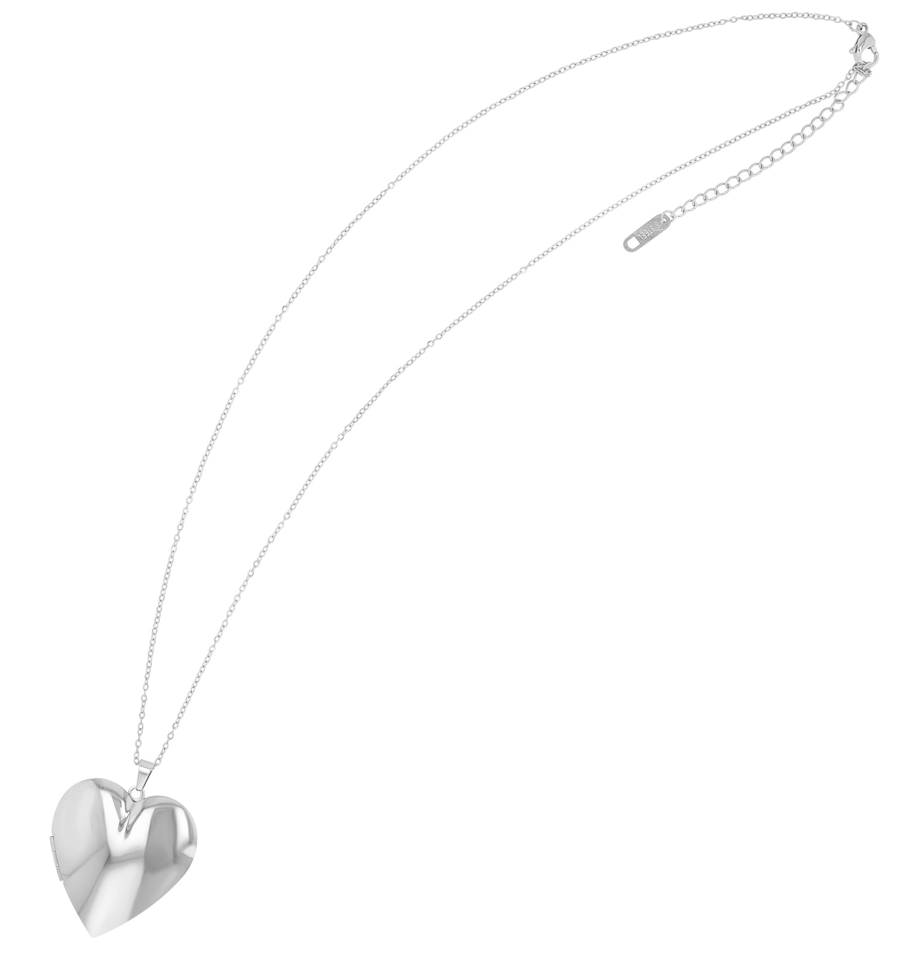Adelia´s Kette ohne Anhänger »Damen Halskette – Medaillon aus Edelstahl 45+5« Perfekt als Geschenk zum Geburtstag