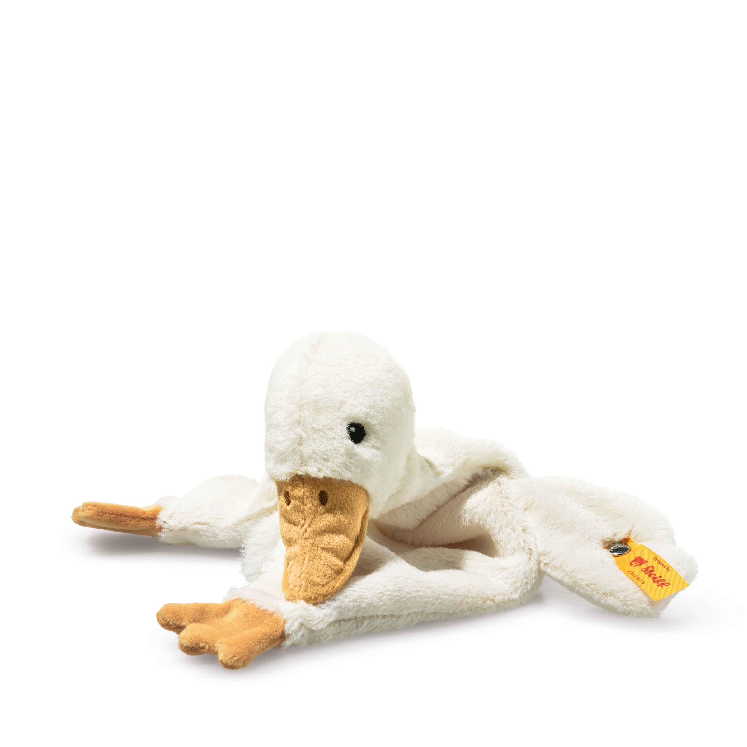 Steiff Schmusetuch »Gilda Gans Schmusetuch, weiß« 1 tlg. mit »Knopf im Ohr«