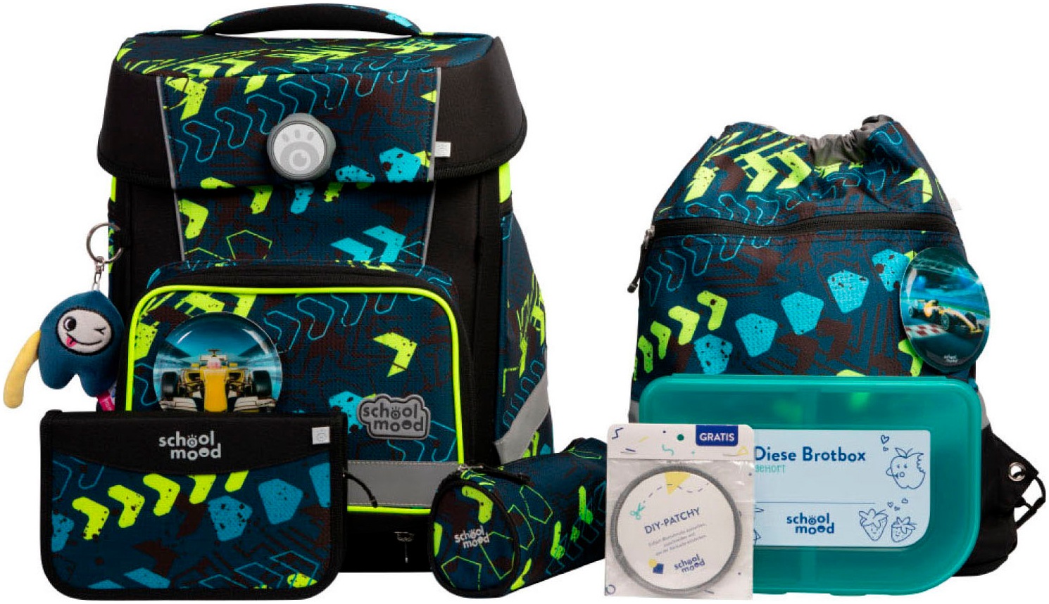 SCHOOL-MOOD "Champion Maxx Pro" retroreflektierende Flächen