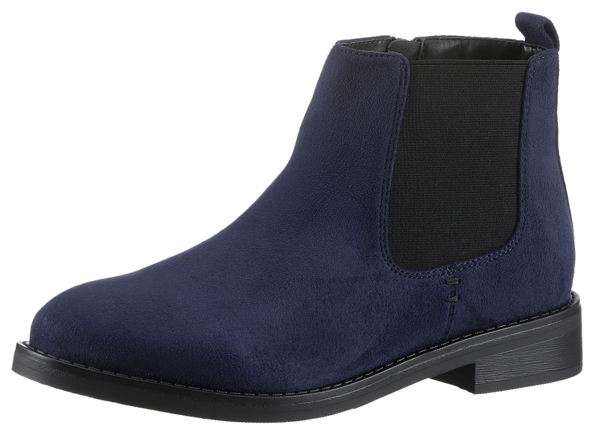 Aniston SHOES Chelseaboots, Stiefelette, Blockabsatz, mit breitem Stretch - günstig online kaufen