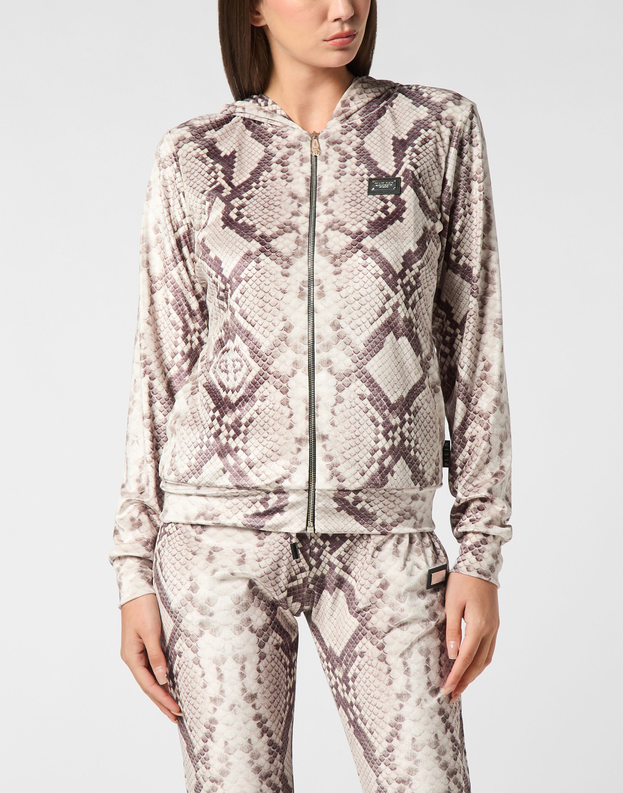 PHILIPP PLEIN Kapuzensweatjacke »Python«
