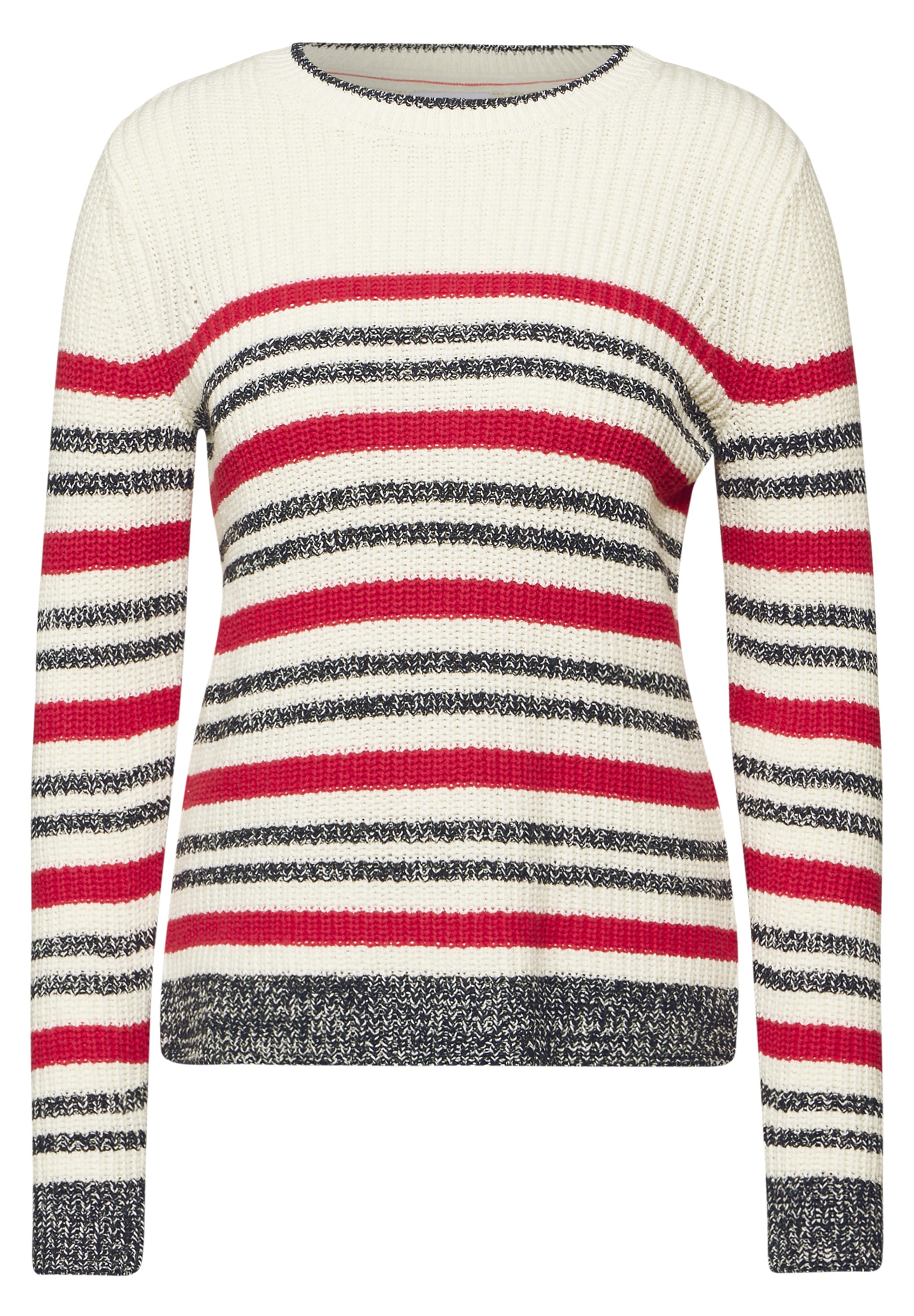 Cecil Strickpullover, im soften Baumwoll-Mix