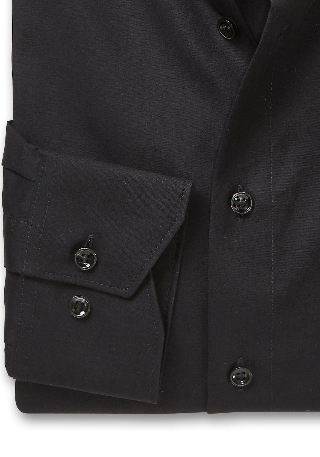 MARVELIS Langarmhemd modern fit, verlängerter Arm, Businesshemd, New-Kentkragen