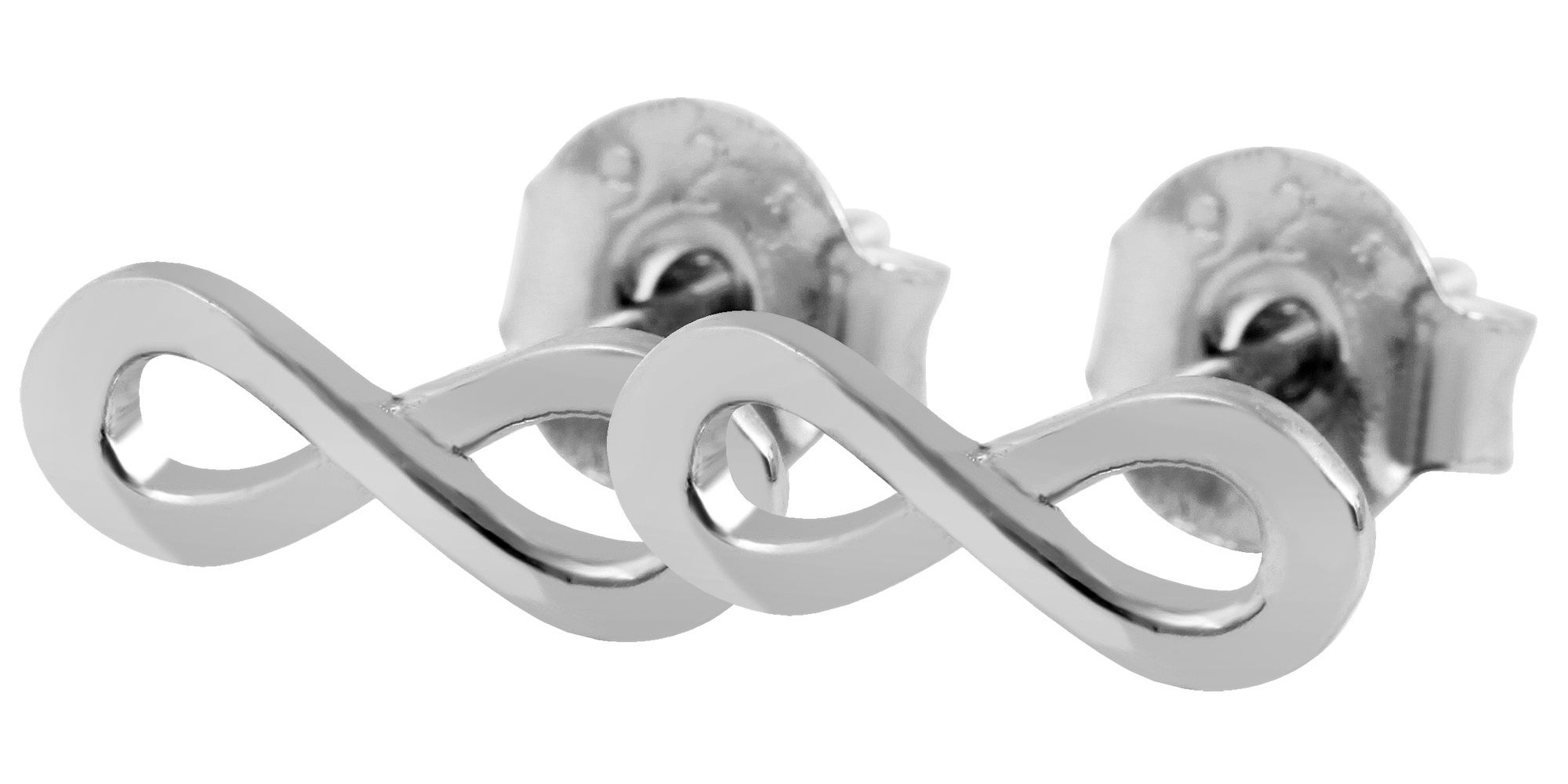 Adelia´s Paar Ohrhänger "Damen Ohrringe – Ohrstecker Unendlichkeitszeichen günstig online kaufen